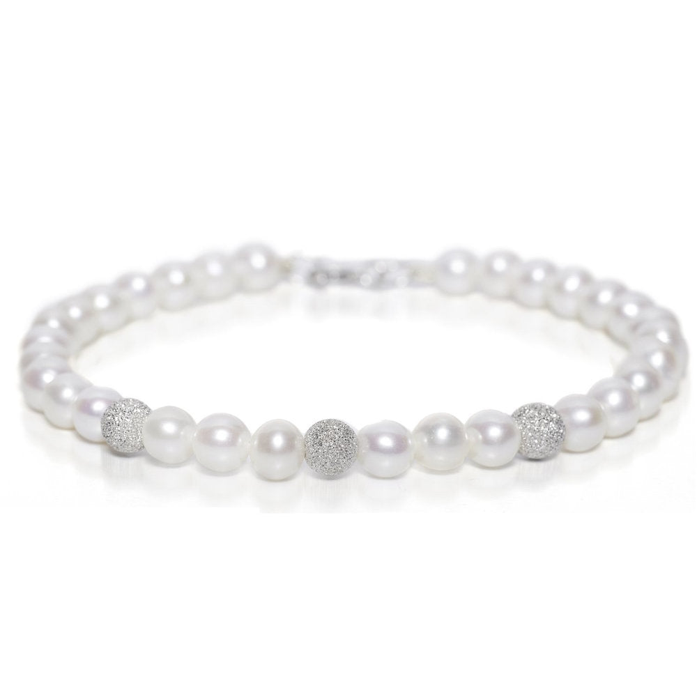 Bracciale Perle e Palline Oro Promesse Gioielli