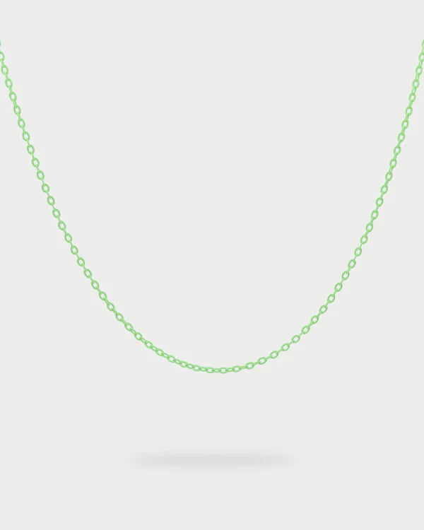 RUE DES MILLE Girocollo smaltato chain base collezione CHARMBAR CB-GR09