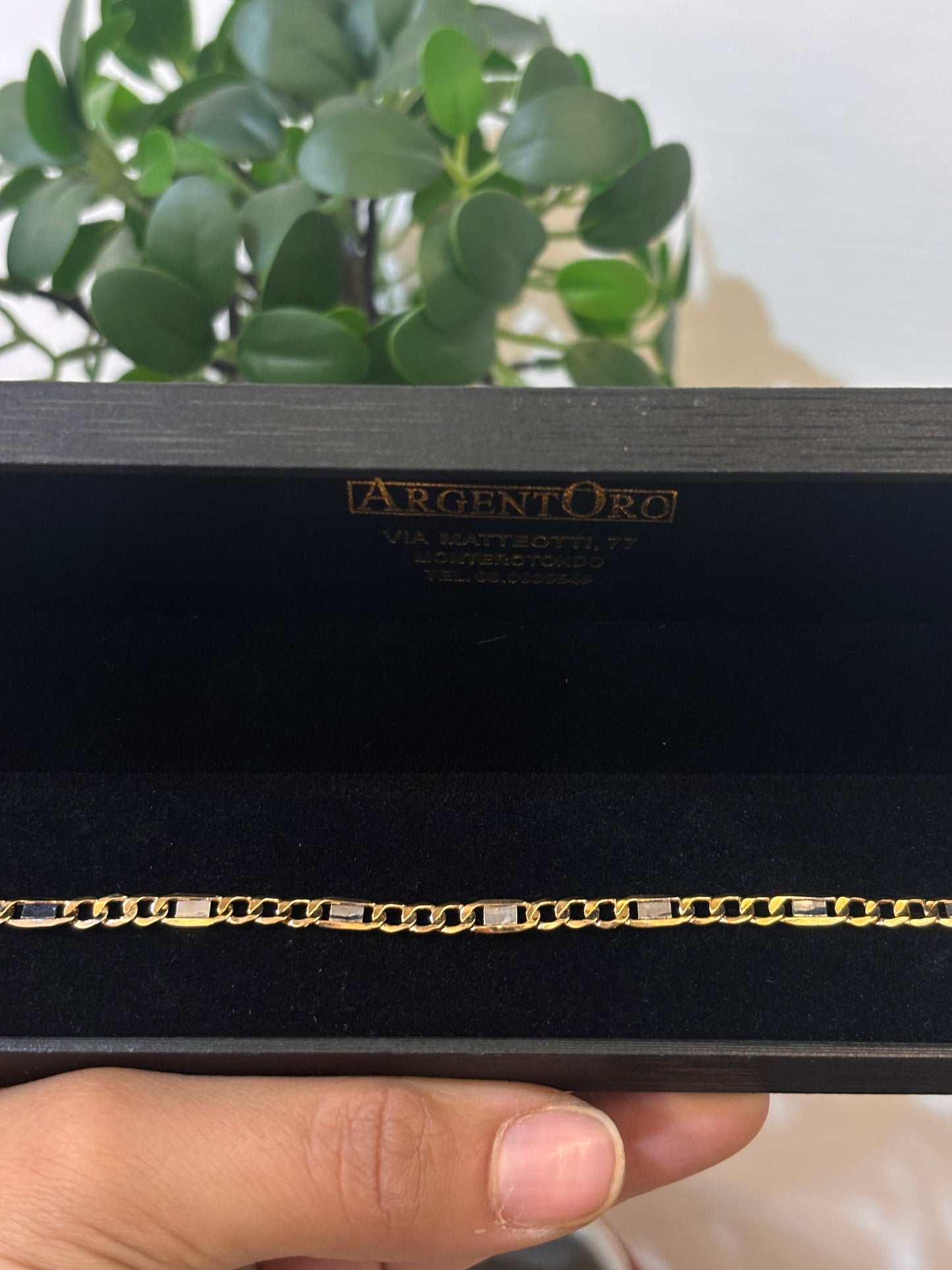 Bracciale Uomo Oro Giallo 18 Carati