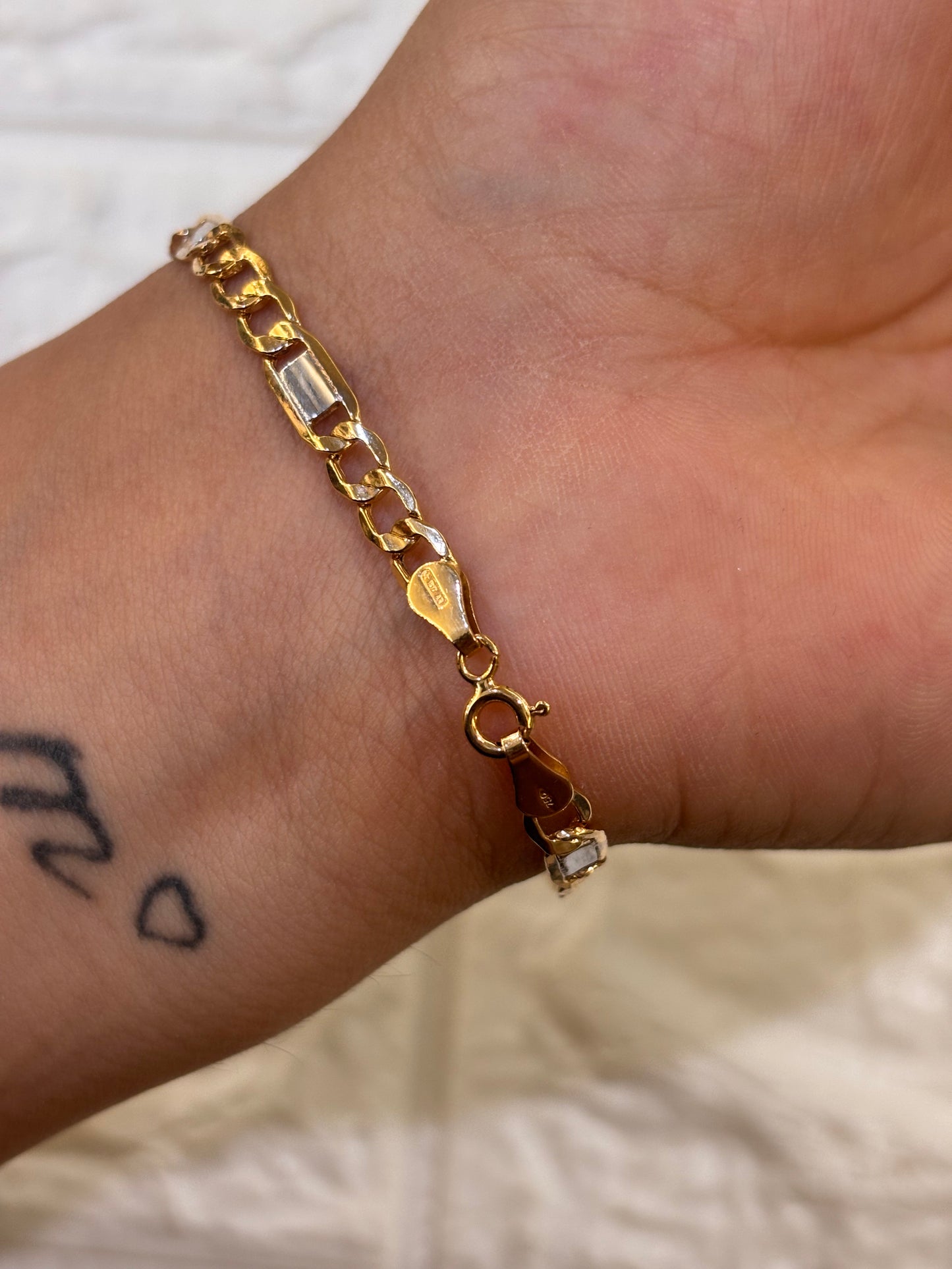 Bracciale Uomo Oro Giallo 18 Carati