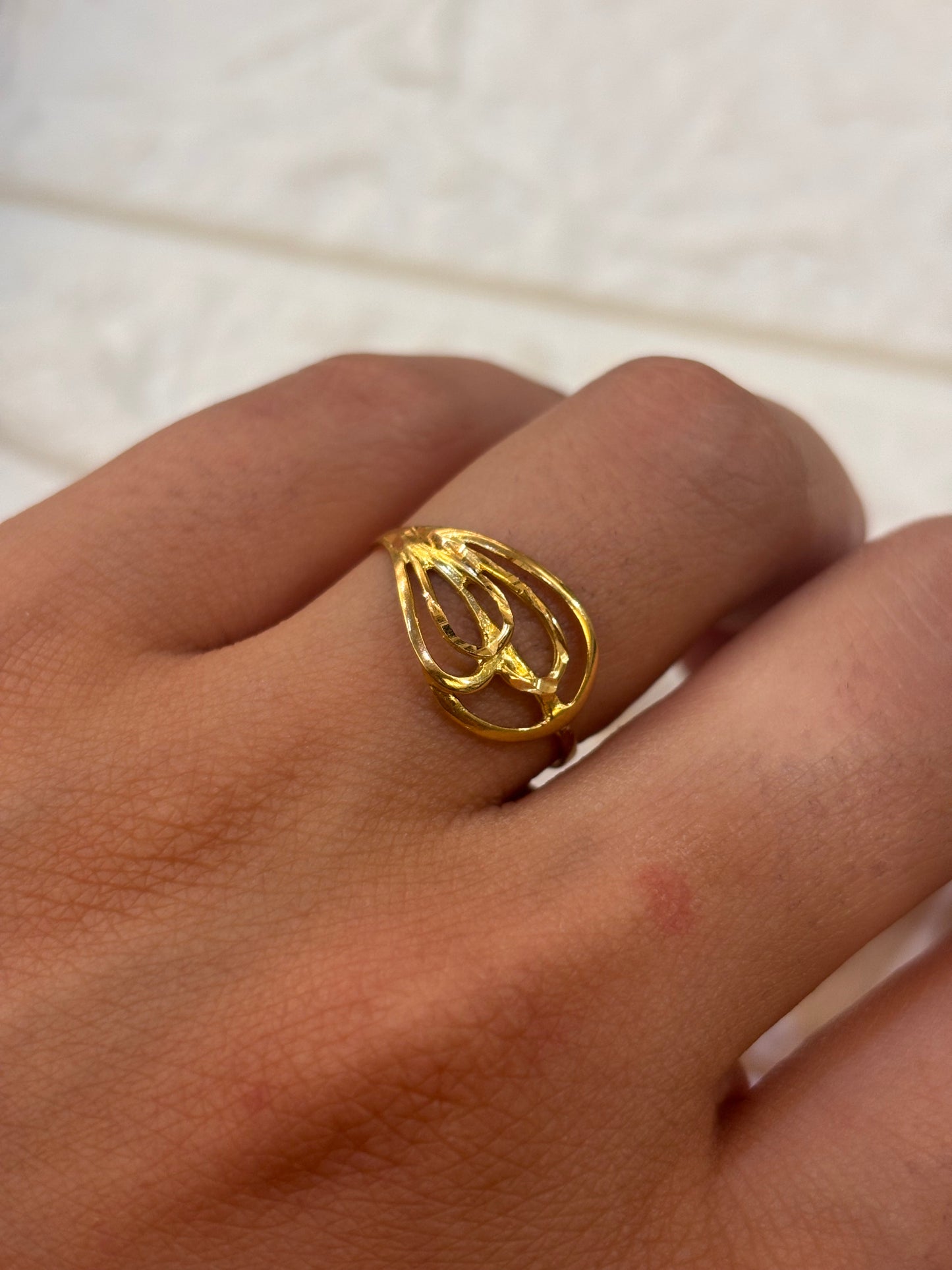 Anello in Oro Giallo 18 Carati