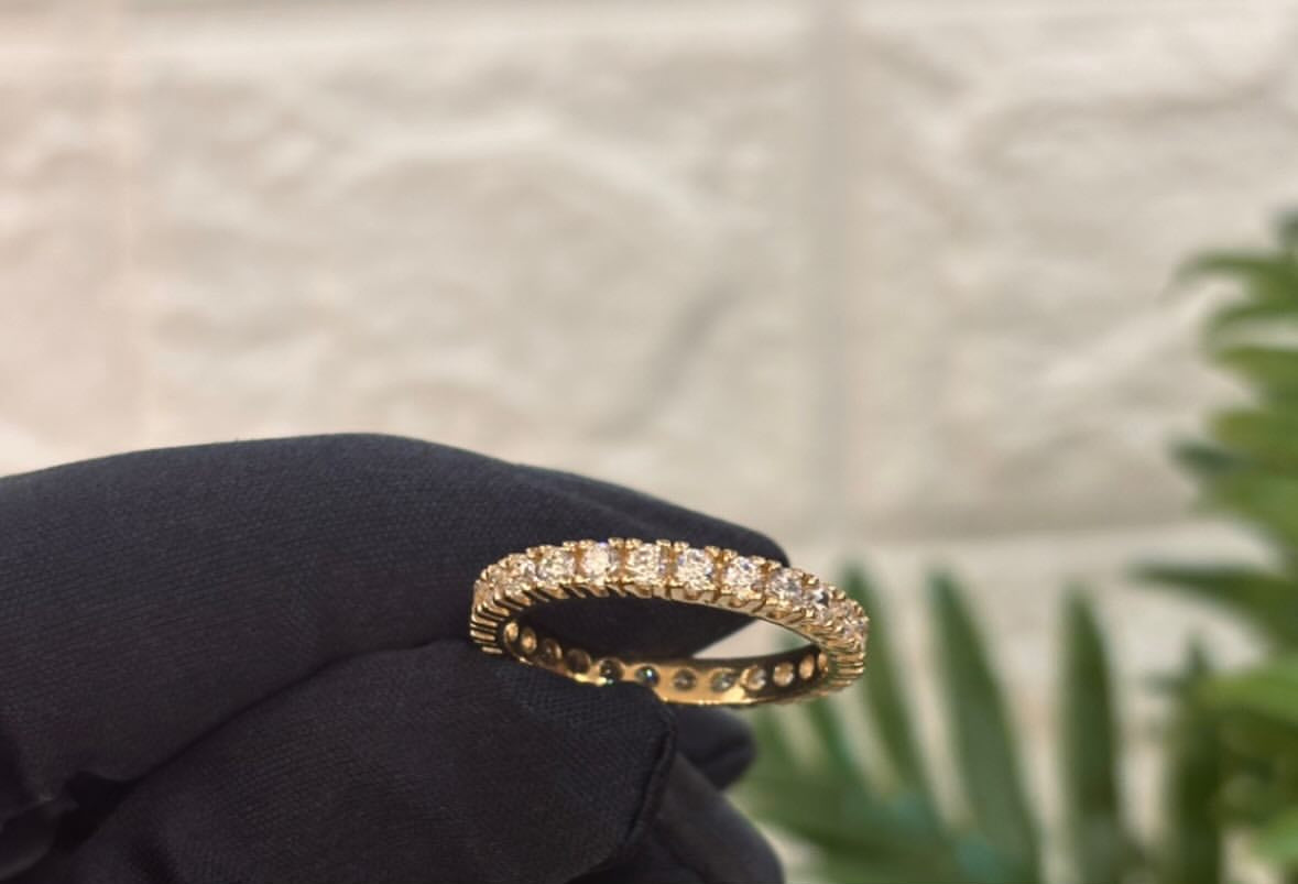 Anello Veretta Oro Giallo 18 Carati