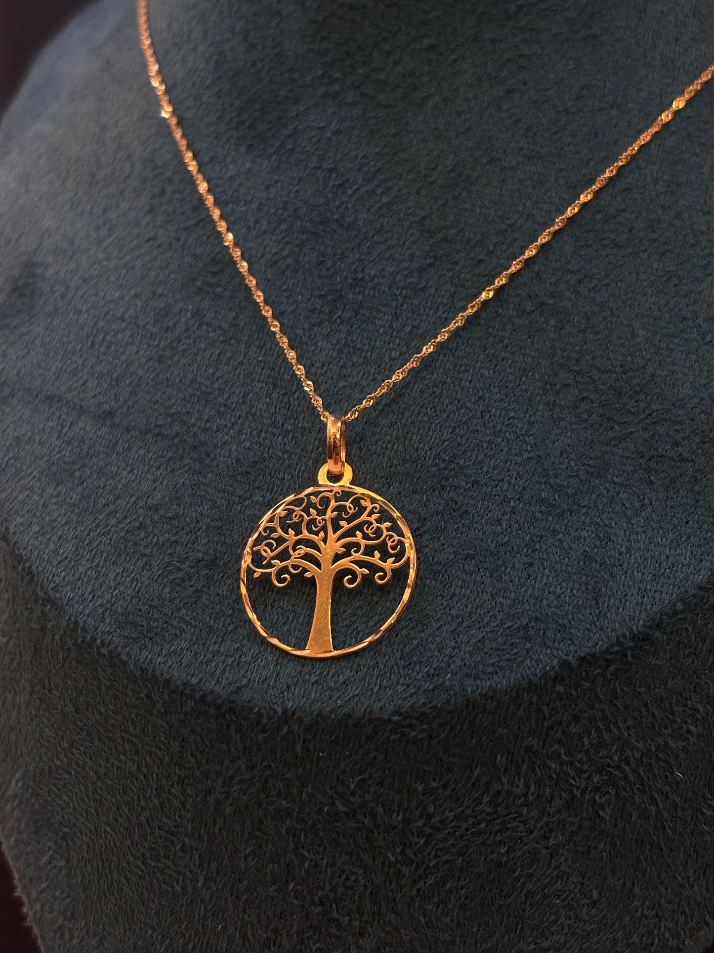Collana Albero della Vita Oro 18 Carati