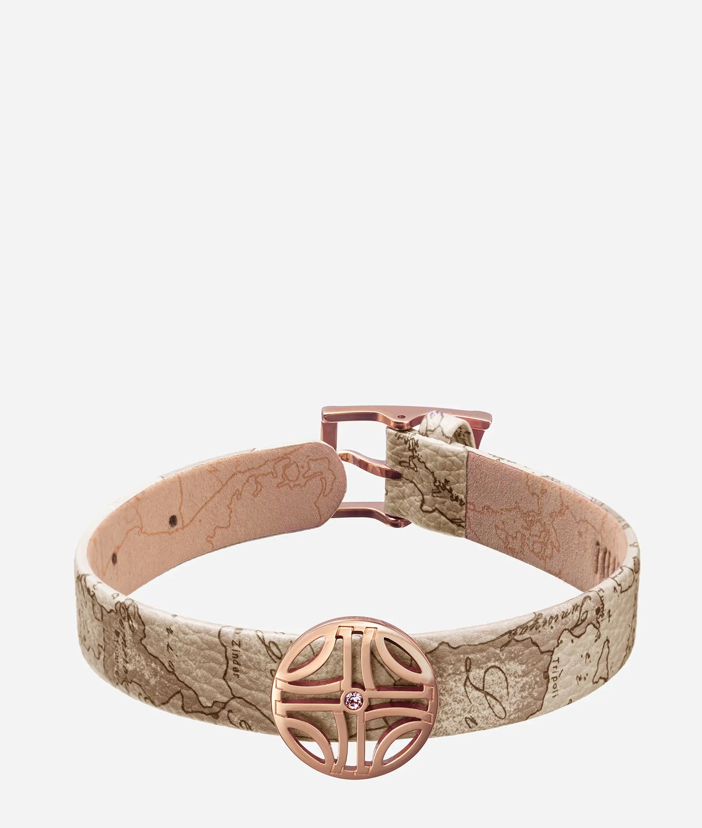 La Croisette bracciale con cinturino in pelle Geo Safari ACJ0008-RG