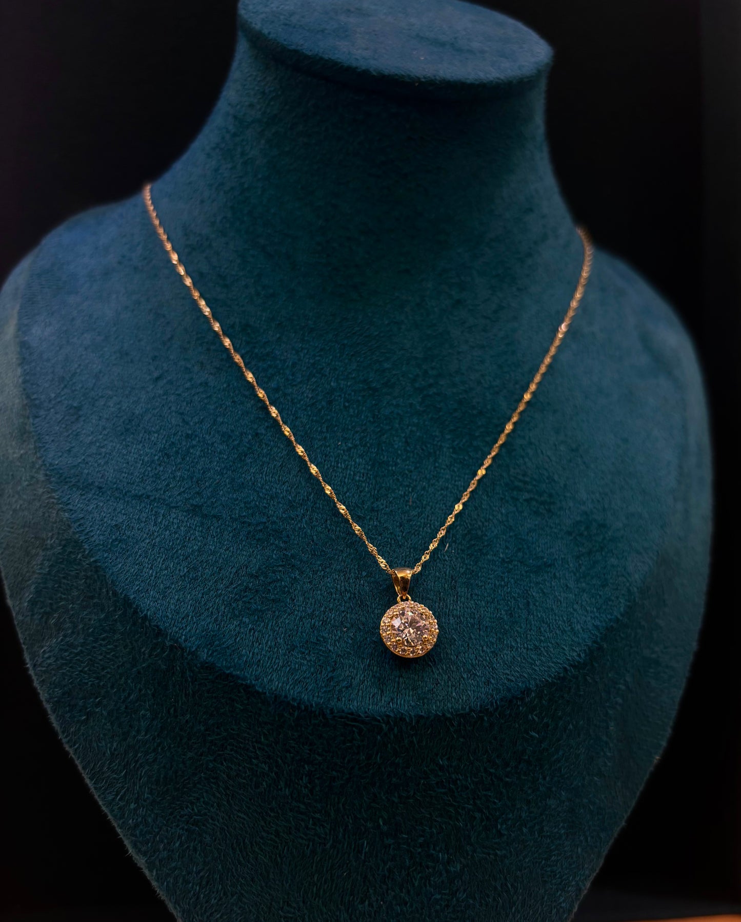 Collana Donna Punto Luce Oro giallo 18 carati