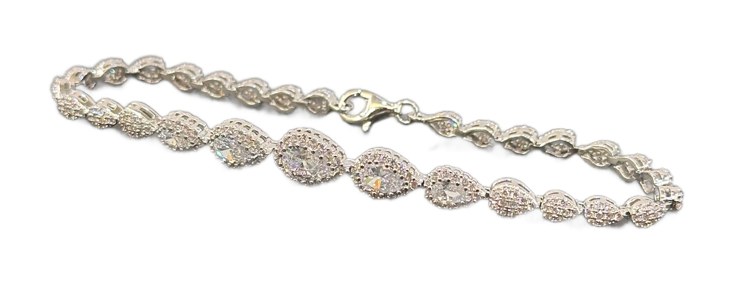 Bracciale Tennis Goccia