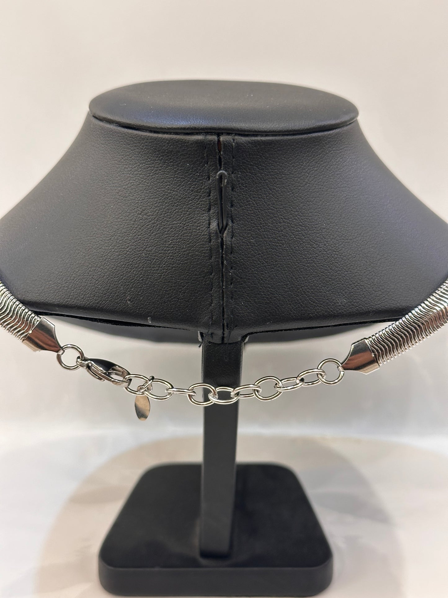 Collana Piattina Acciaio