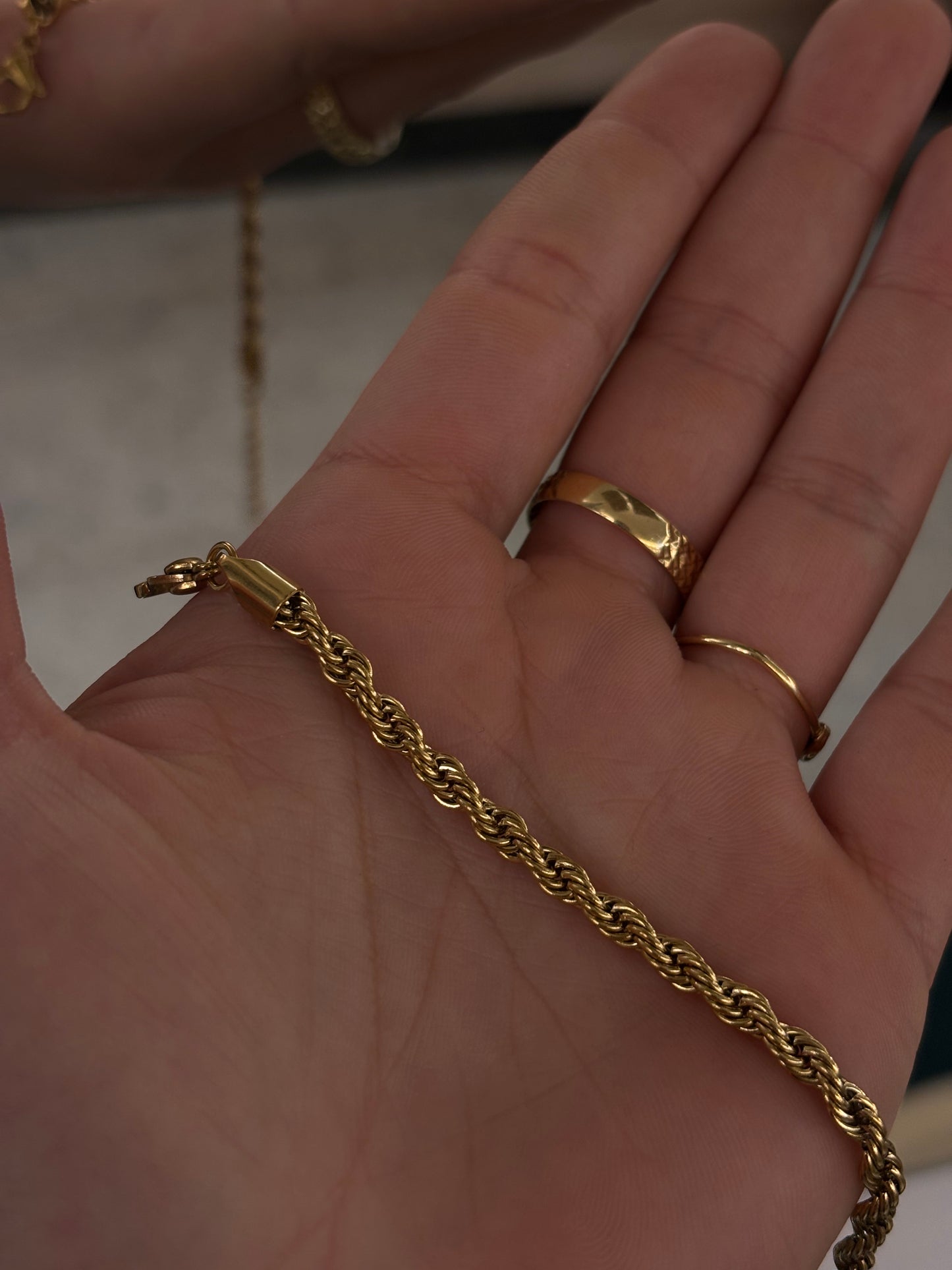 Bracciale Corda Gold