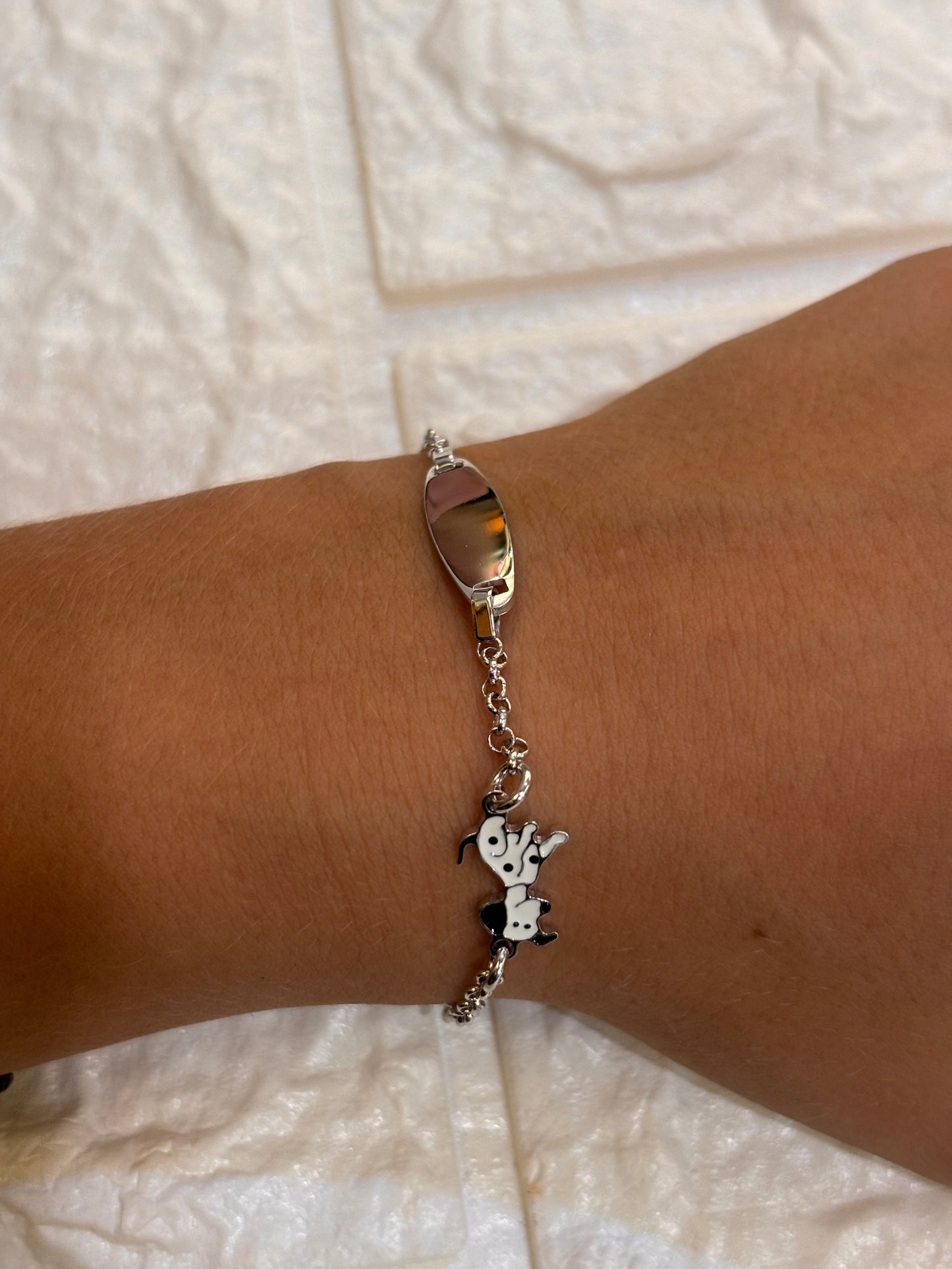 Bracciale Cane Argento