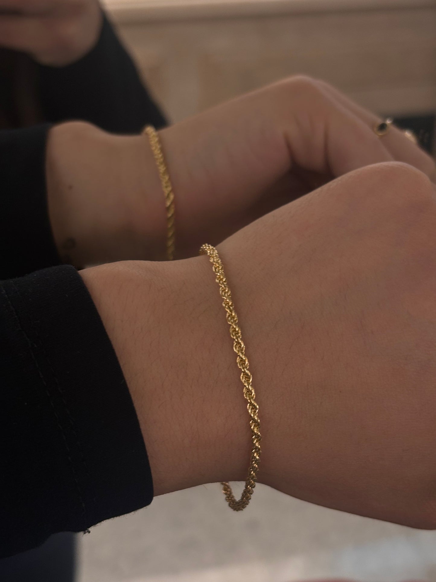 Bracciale Corda Gold