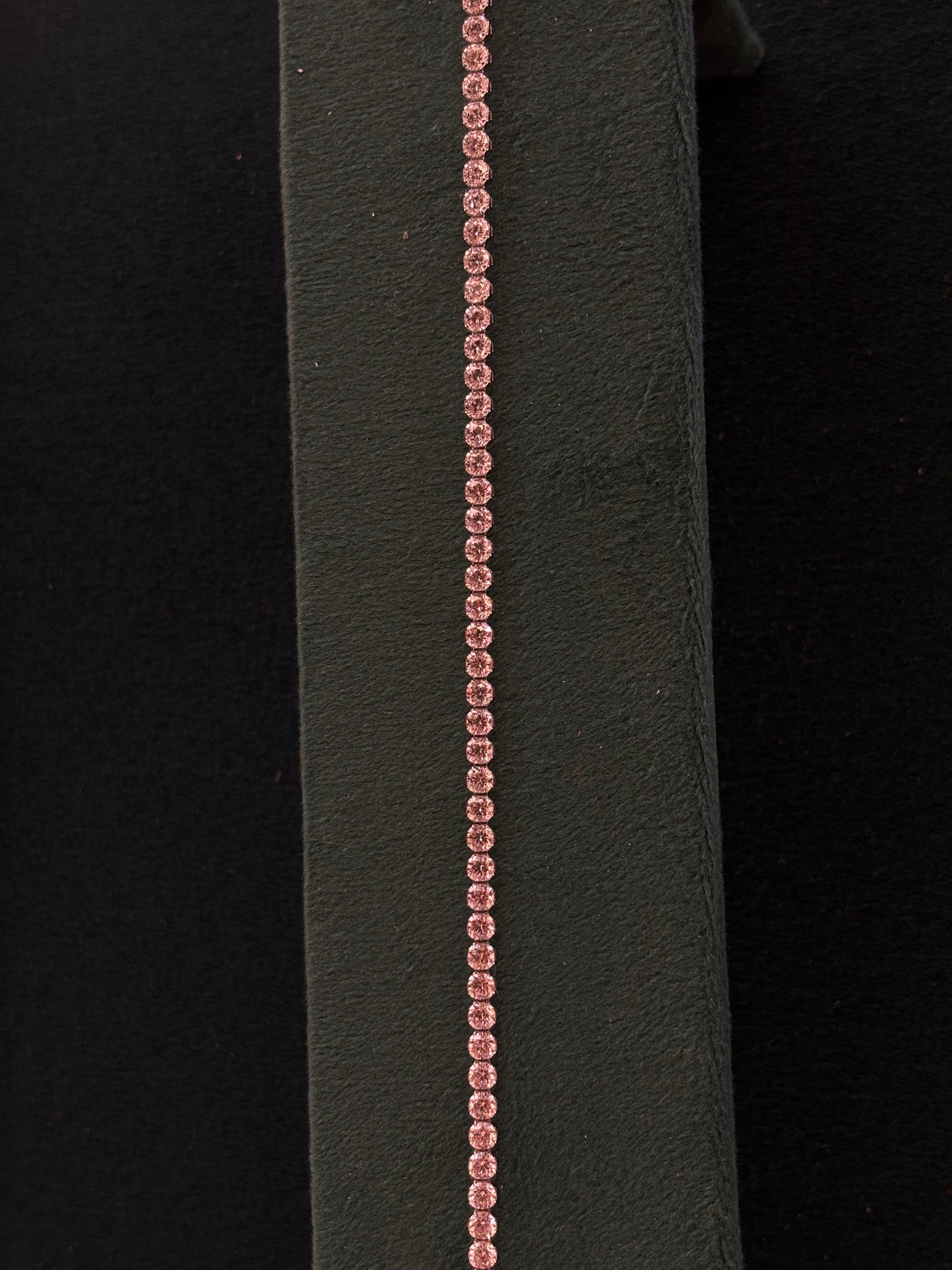 Bracciale Tennis Oro Bianco 18 carati 4mm