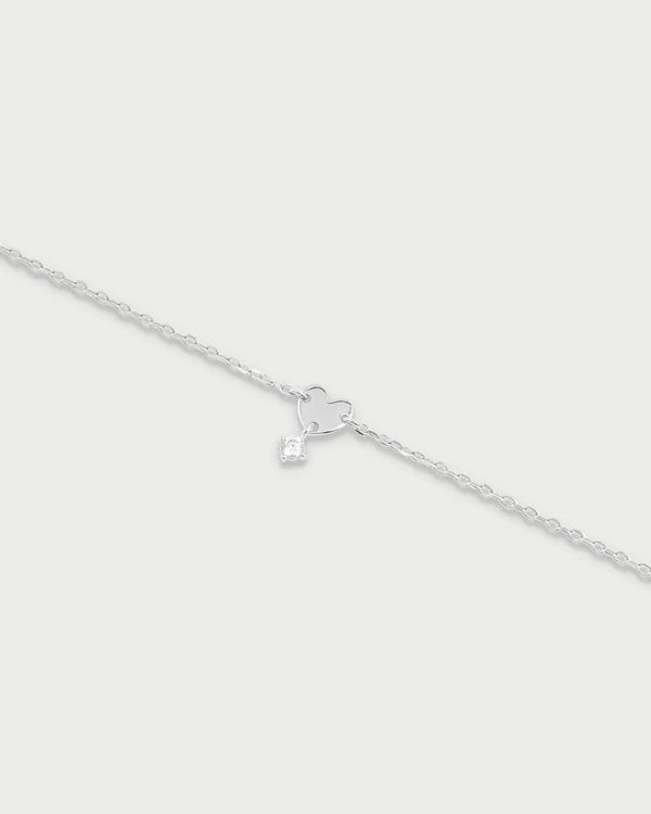 RUE DES MILLE Bracciale mini cuore e punto luce collezione ESSENCE BRZ-024CUORH