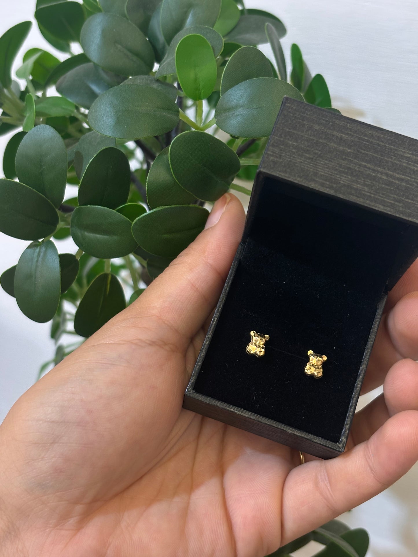 Orecchini Teddy Oro Giallo 18 Carati