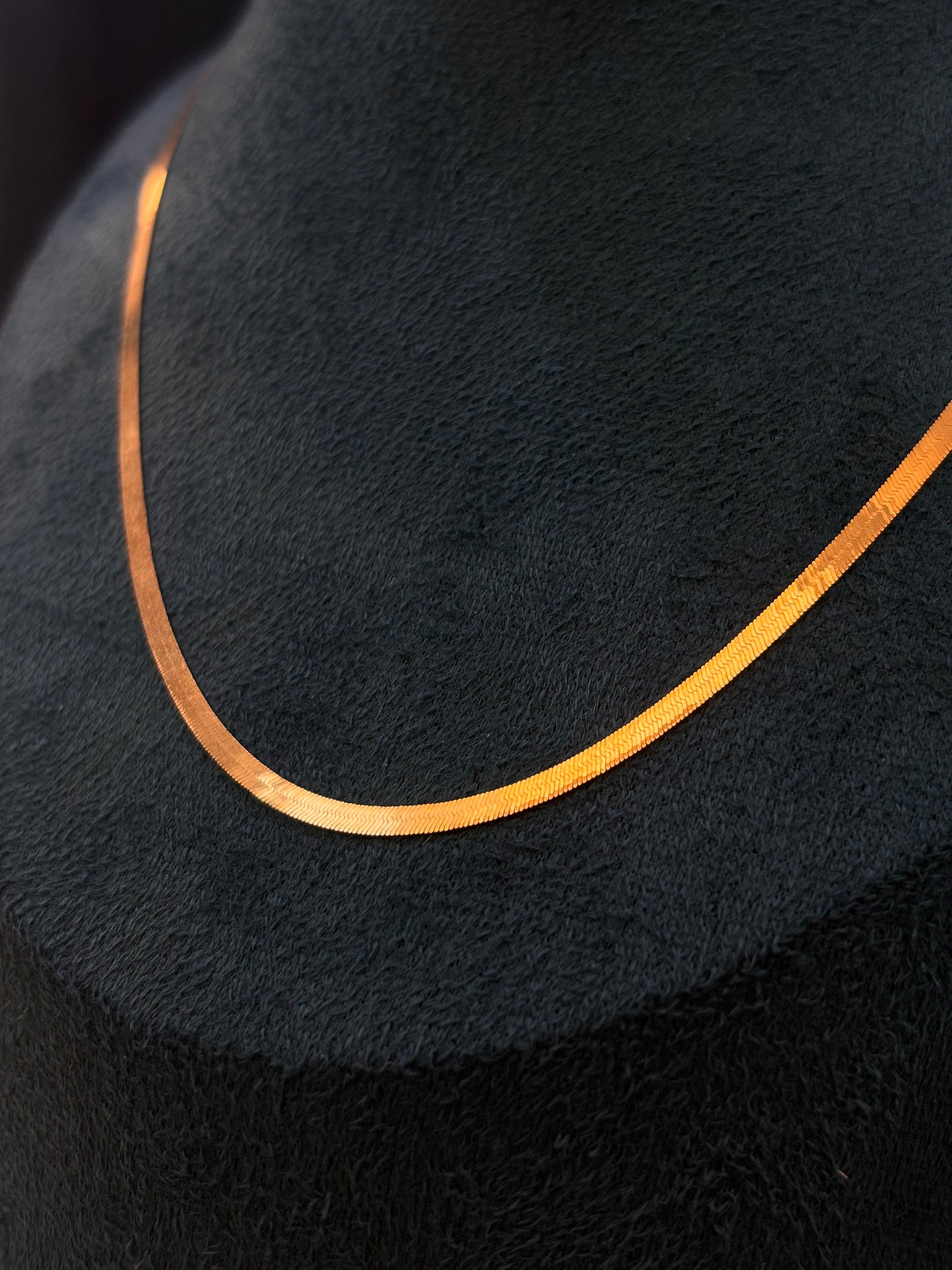 Collana Piattina Oro Giallo 18 carati