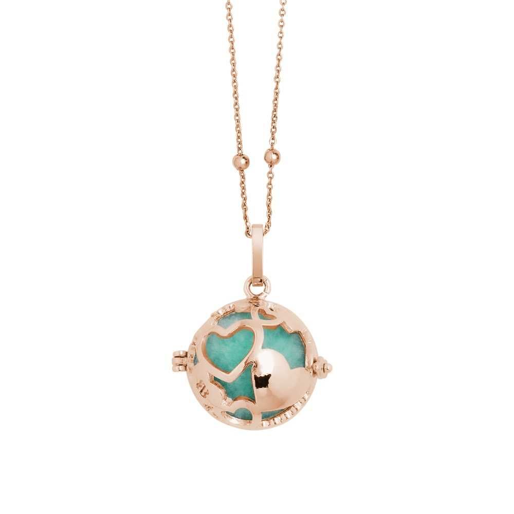 Cofanetto Batuffolo Essence con collana placcata oro rosa a scrigno. BT_GR12K