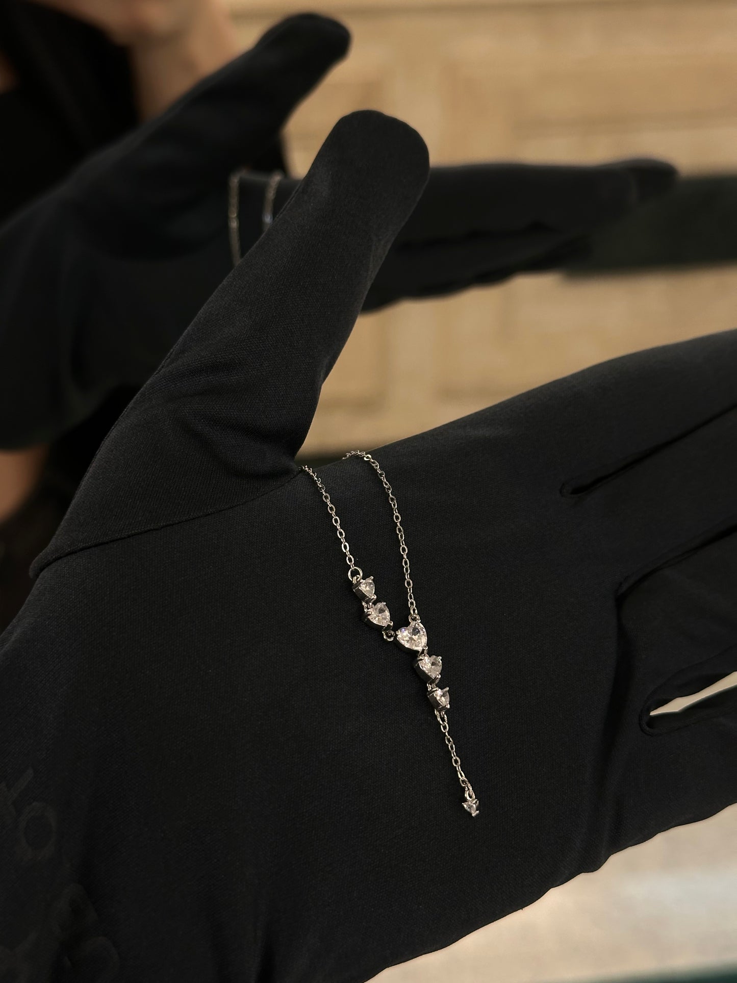 Collana Con Cuori pendenti