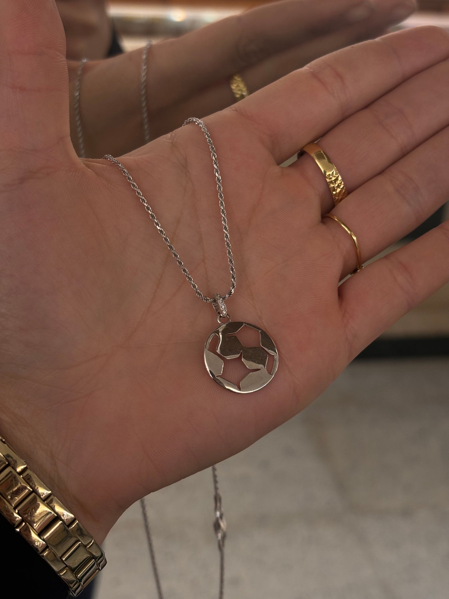 Collana Uomo Pallone
