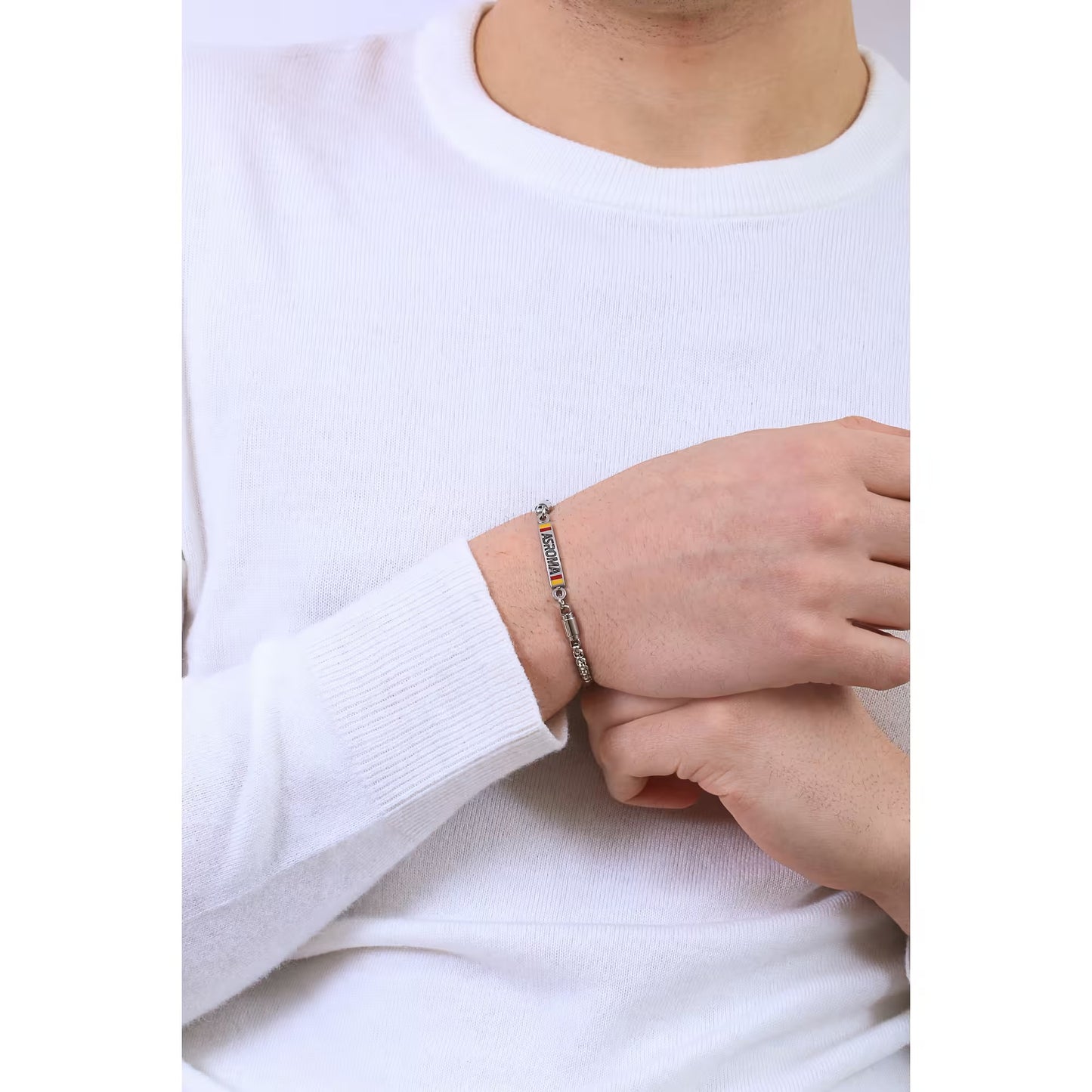 Bracciale Uomo gioielli A.S. Roma B-RBO02UAS