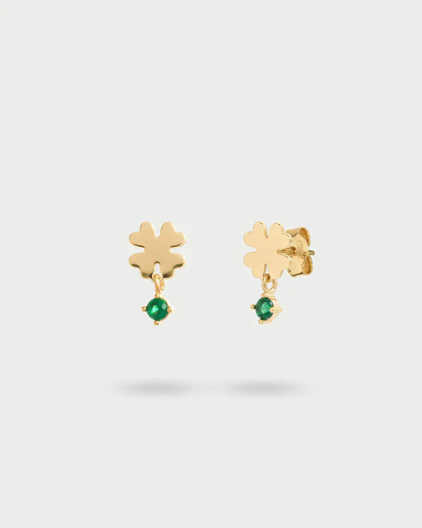 RUE DES MILLE
Orecchino lobo quadrifoglio con punto luce collezione ESSENCE ORZ-024M1QUADAU