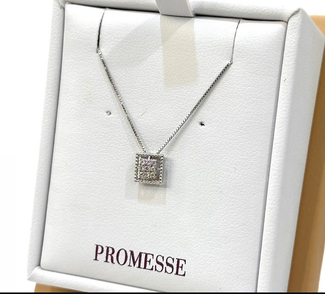 COLLANA DONNA PROMESSE GIOIELLI CPQUAD