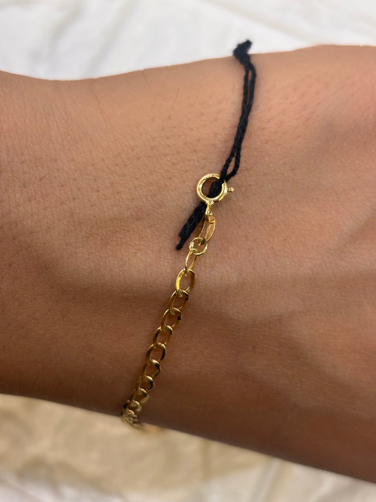 Bracciale Uomo Maglia Groumette Oro Giallo 18 Carati