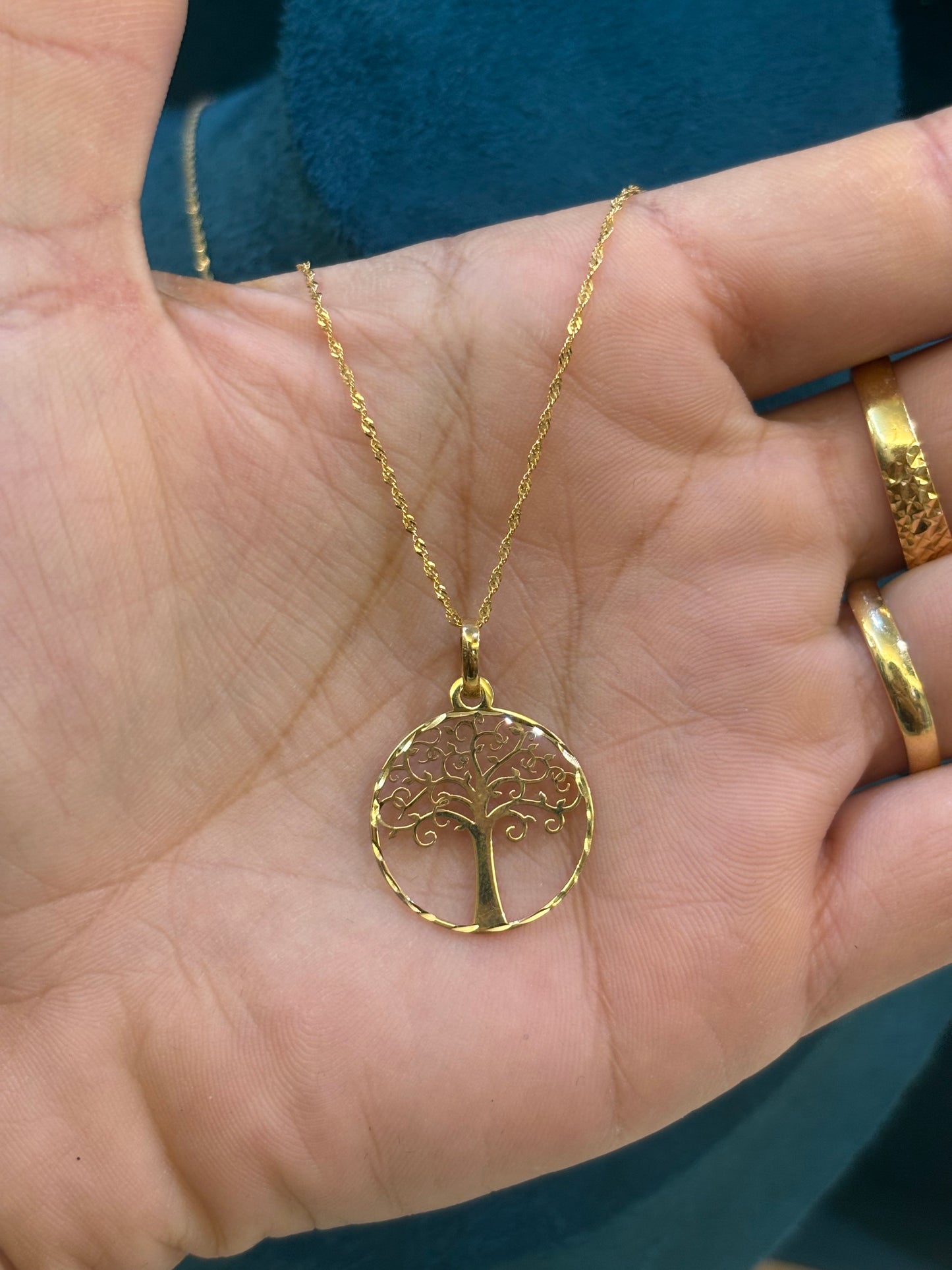 Collana Albero della Vita Oro 18 Carati
