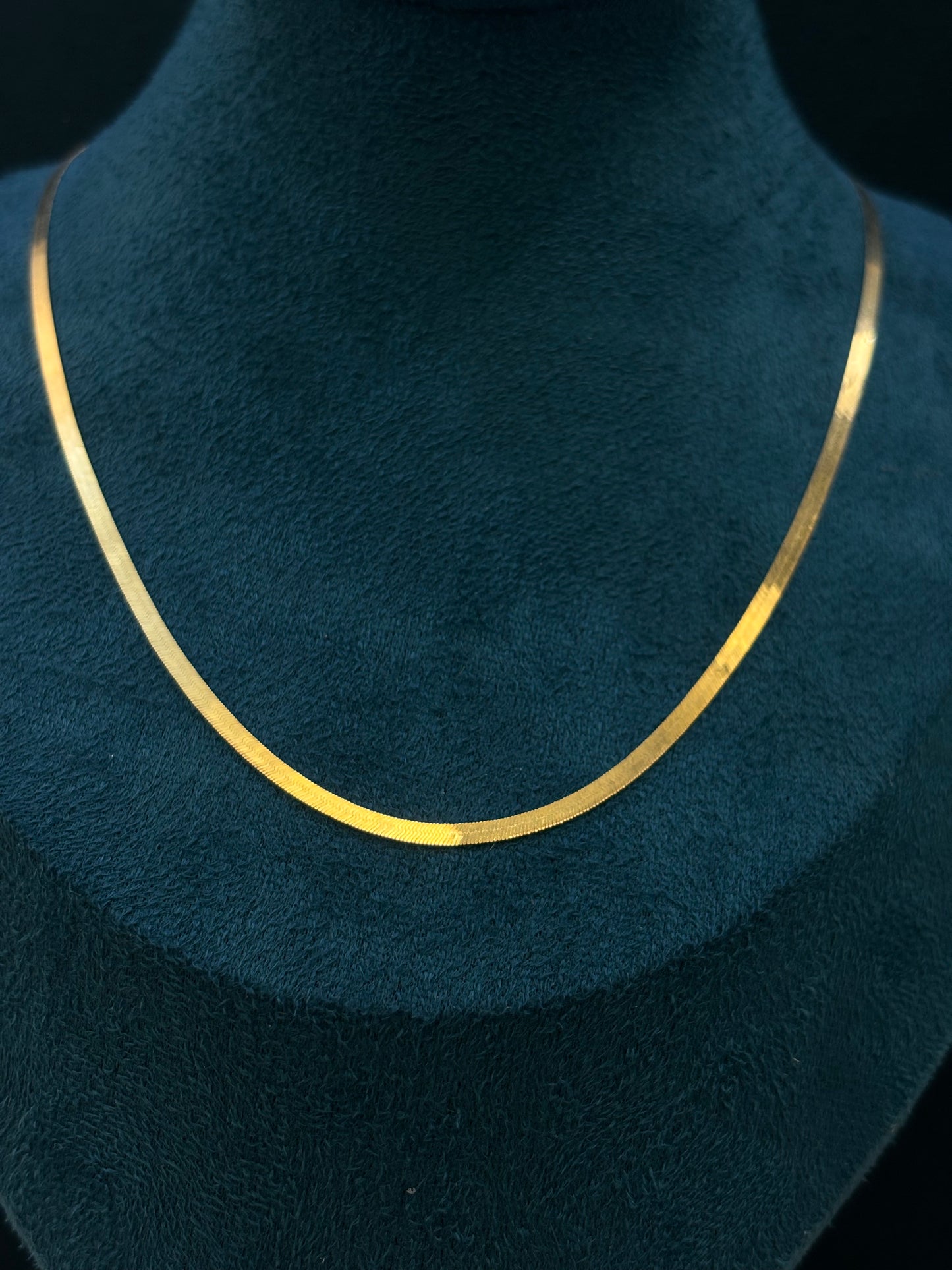 Collana Piattina Oro Giallo 18 carati