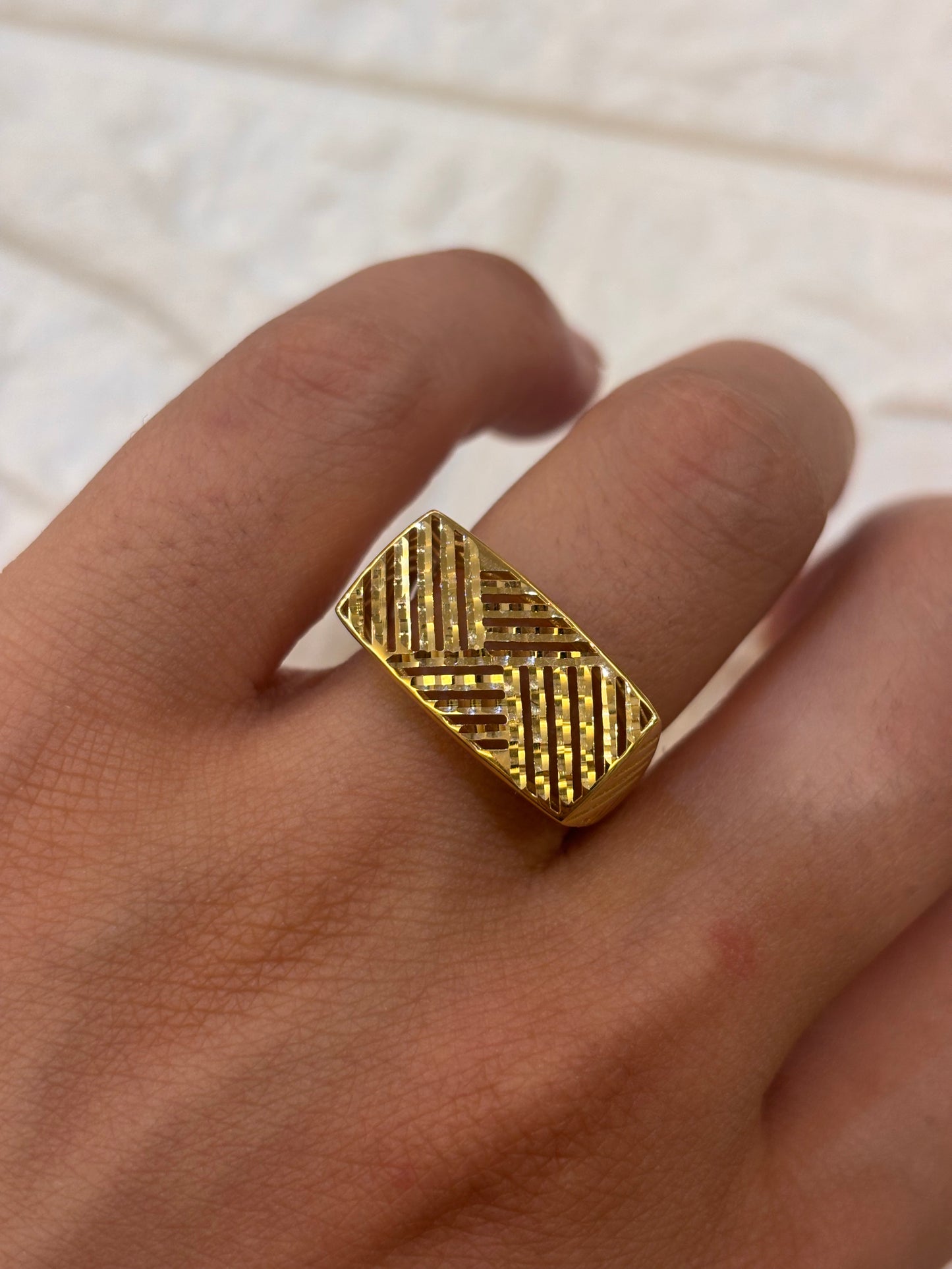 Anello in Oro Giallo 18 Carati