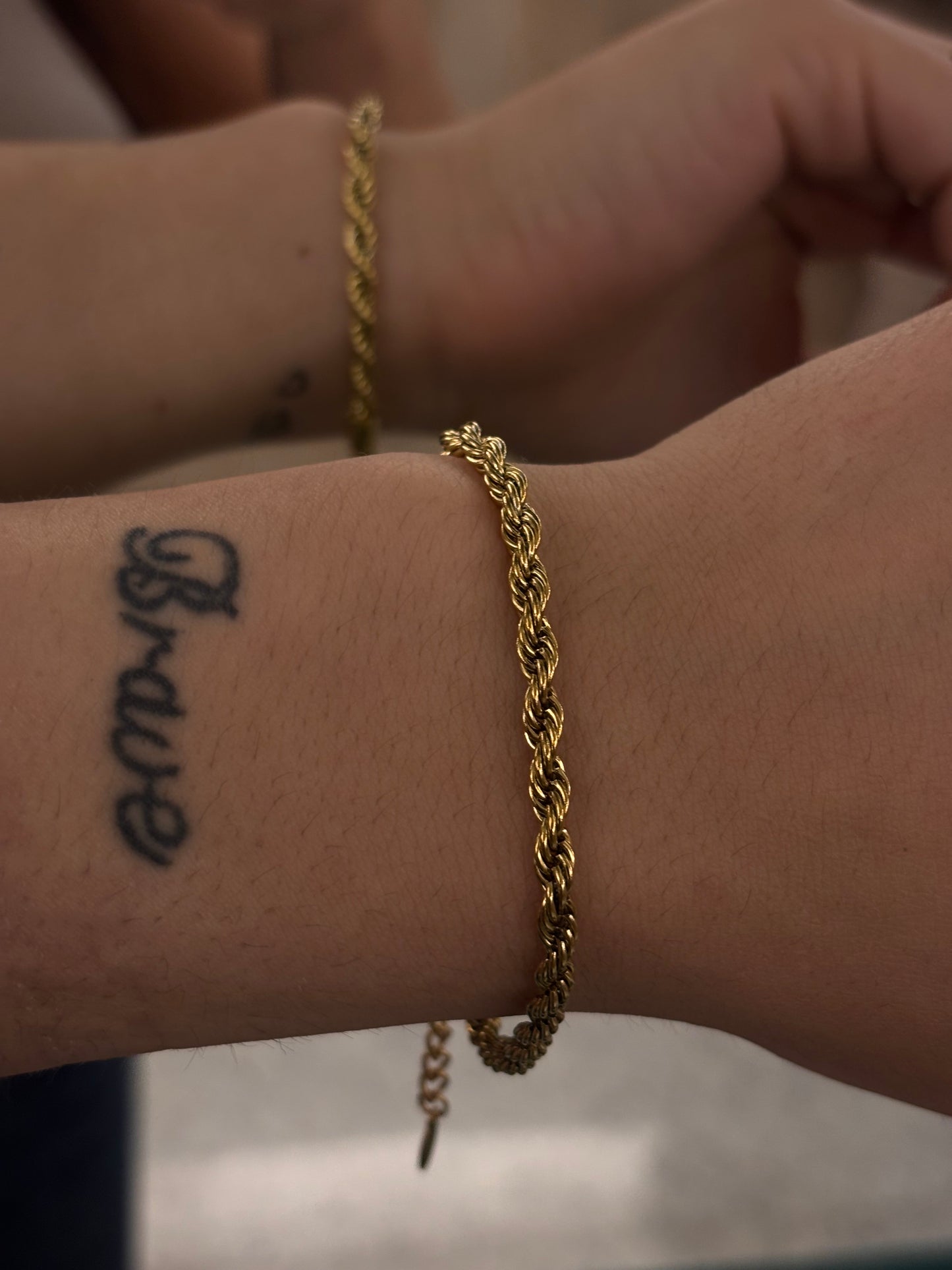 Bracciale Corda Gold