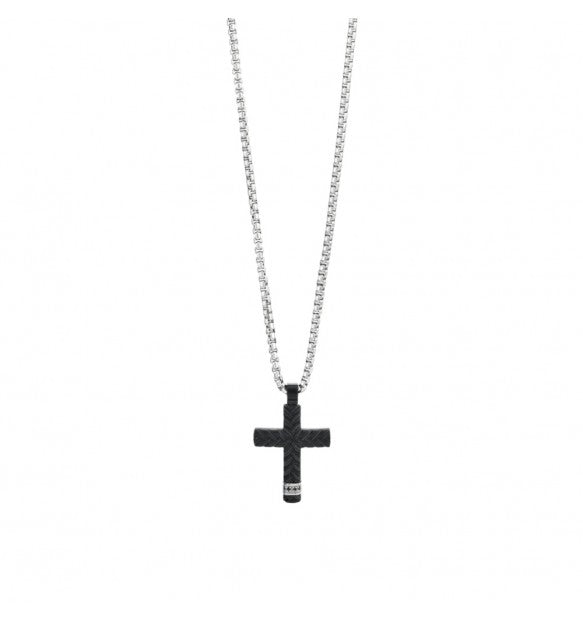 Collana Boccadamo Man
croce AGR247N