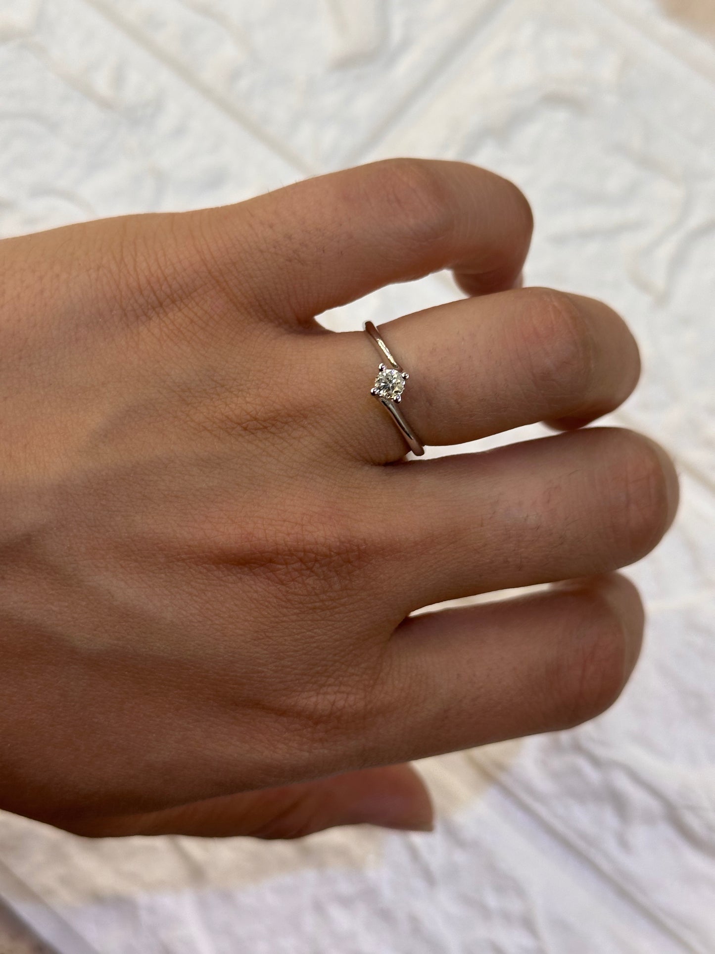 ANELLO SOLITARIO DIAMANTE PROMESSE GIOIELLI