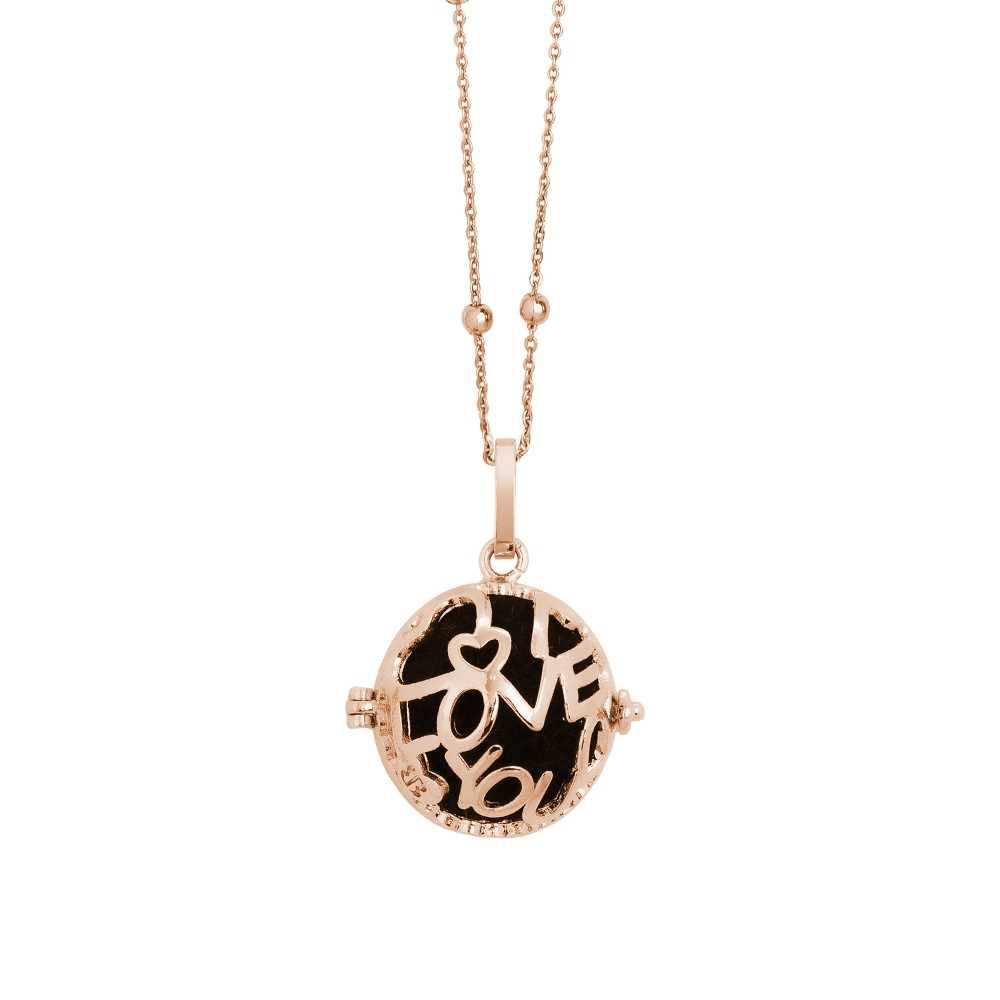 Cofanetto Batuffolo Essence con collana placcata oro rosa a scrigno BT_GR11K