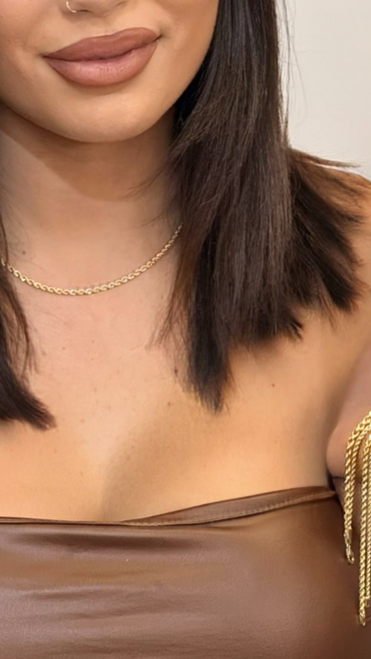Collana Corda Oro Giallo 18 Carati