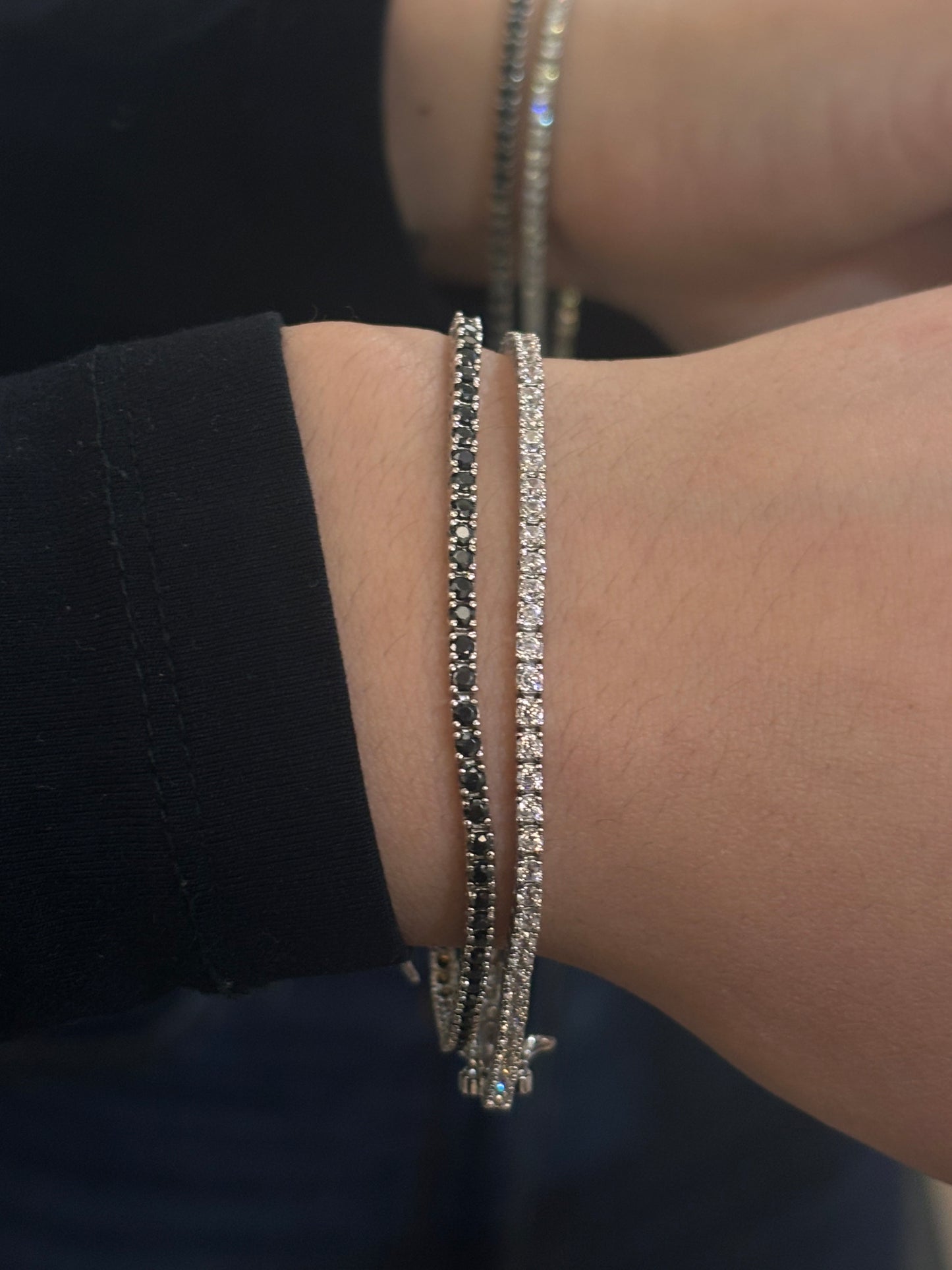 Bracciale Tennis Uomo 3mm