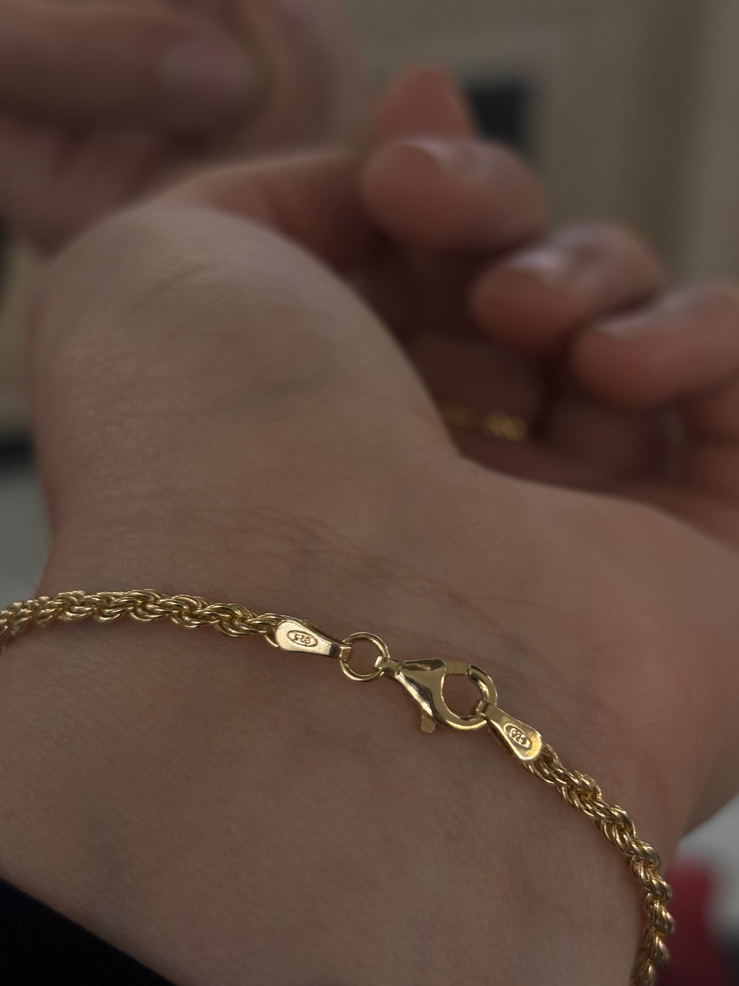 Bracciale Corda Gold