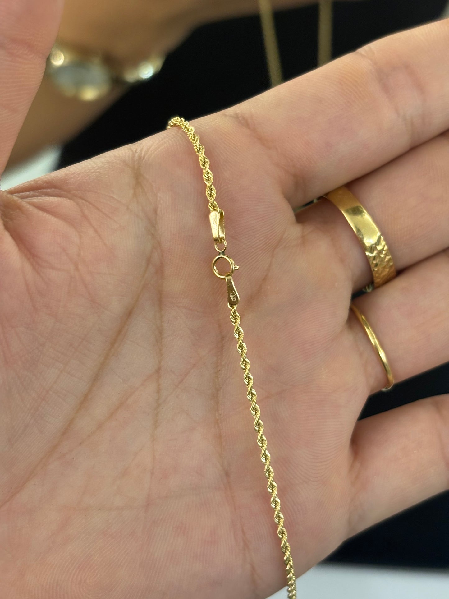 Collana Fiocco Oro Giallo 18 Carati