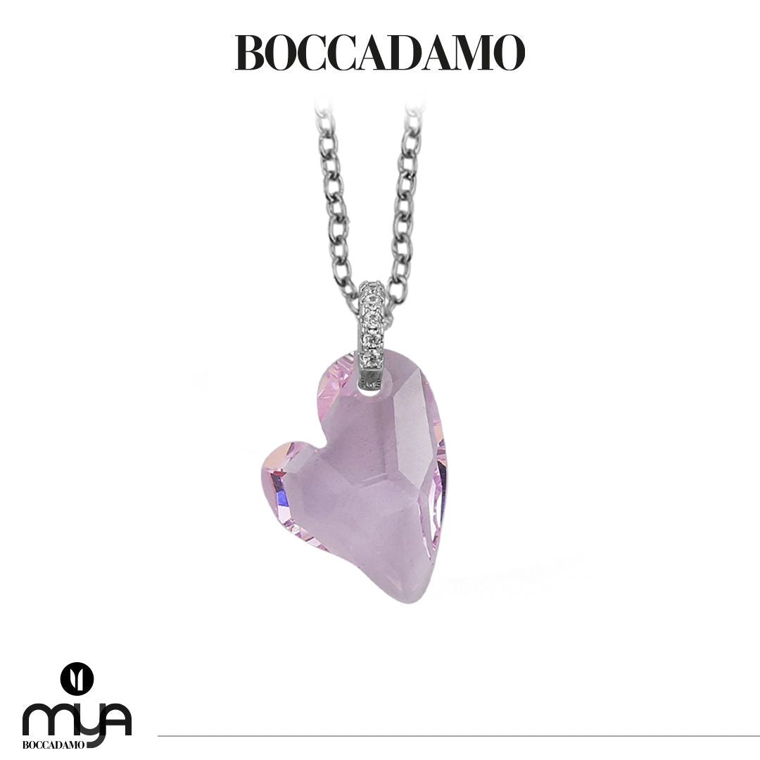 Collana Con Cuore Irregolare Boccadamo