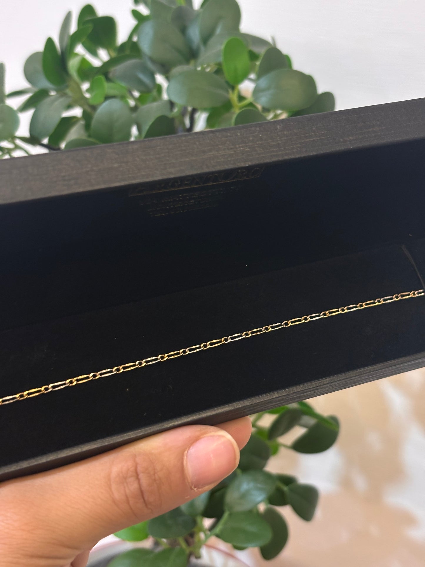 Bracciale Uomo Oro Bianco e Giallo 18 Carati