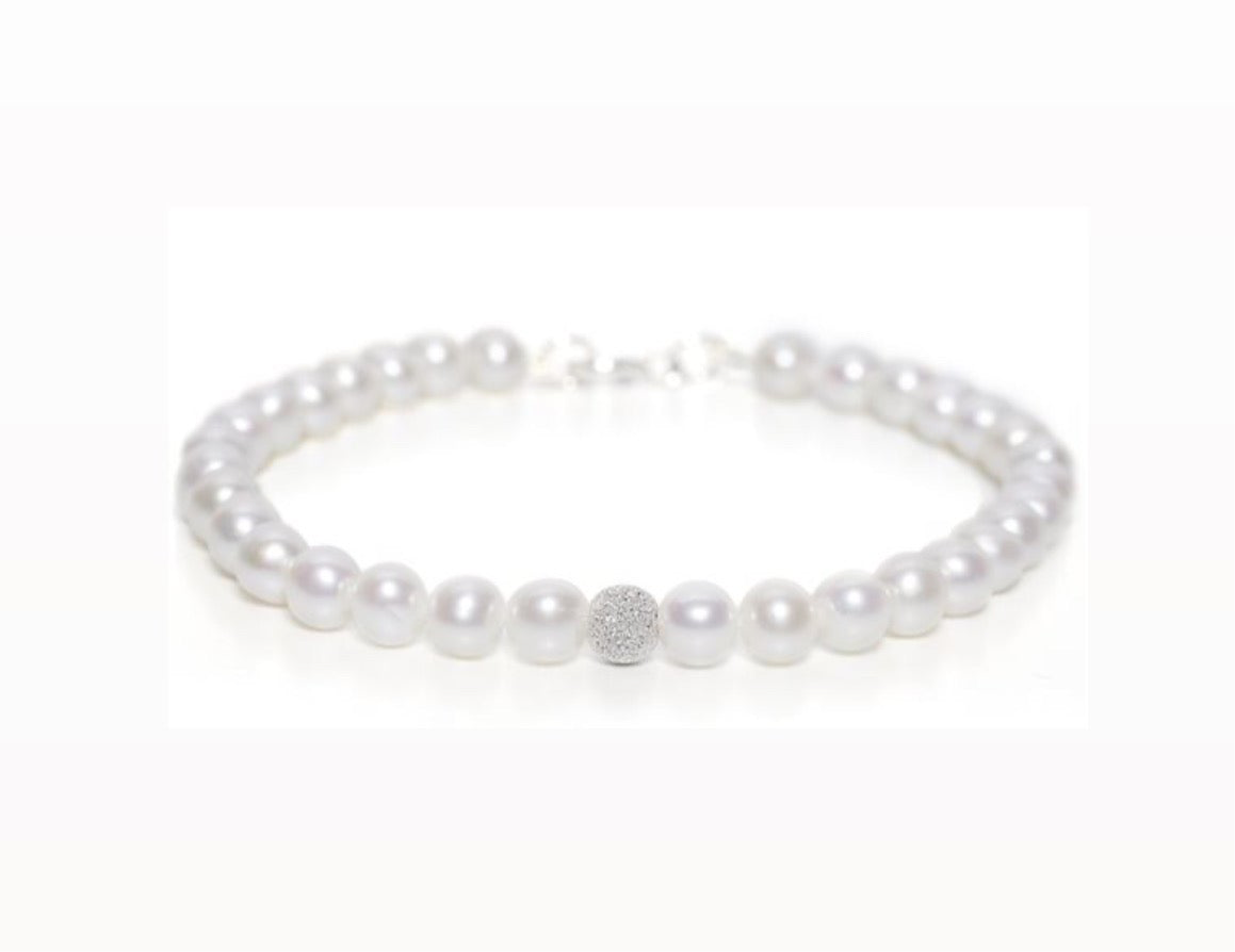 Bracciale Perle e Oro 18 Carati Promesse Gioielli