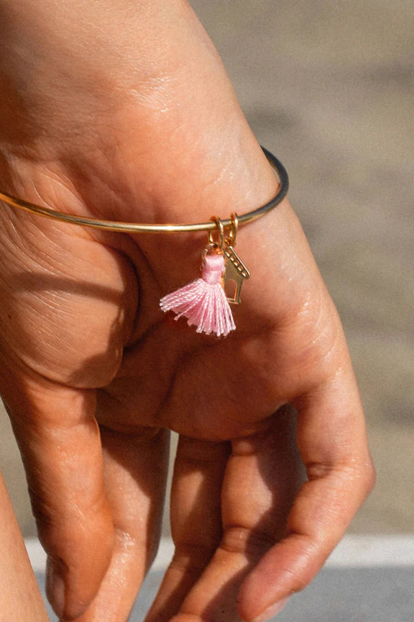 RUE DES MILLE Charm Nappa Rosa collezione CHARMBAR CB-CN51