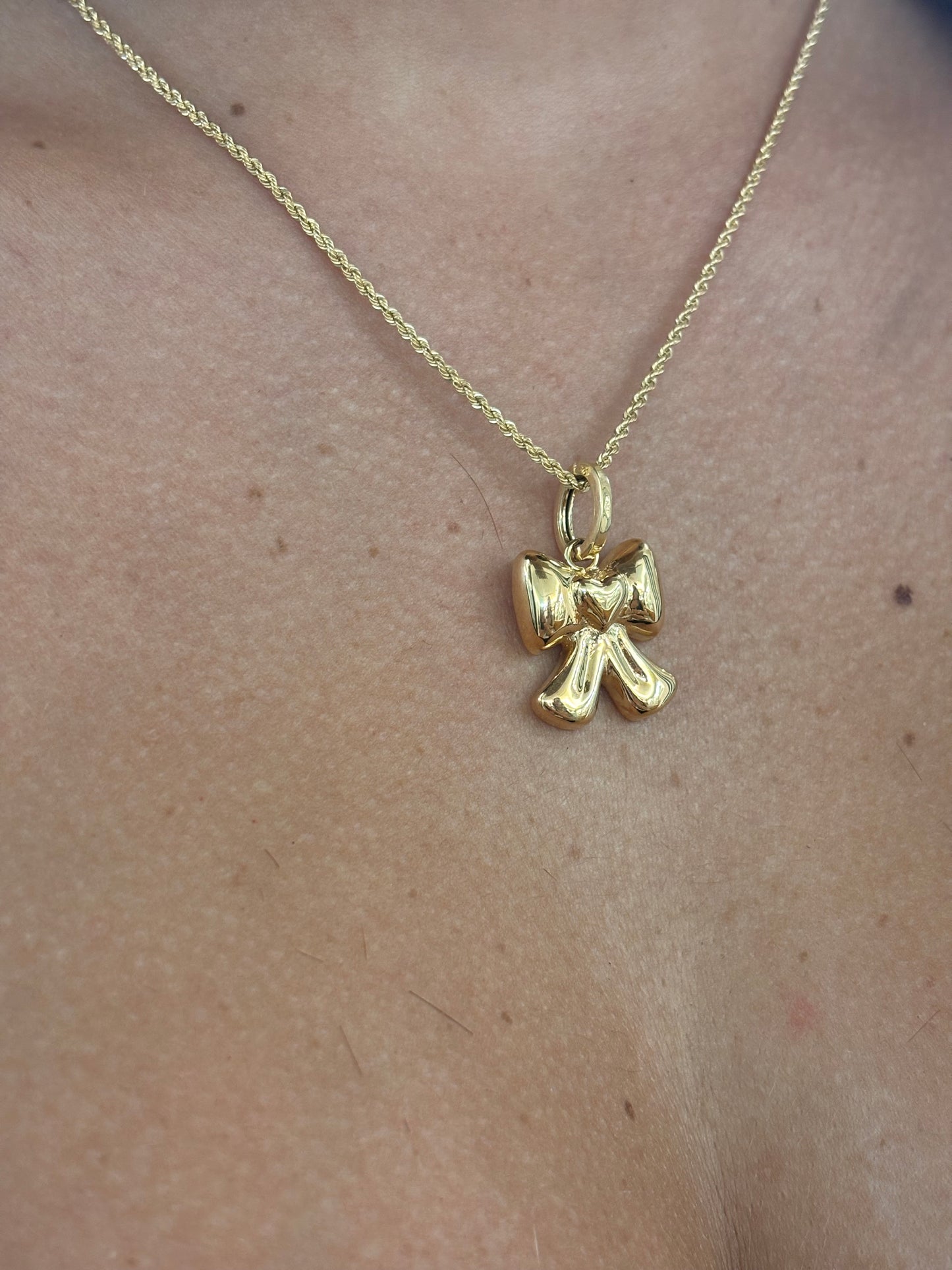 Collana Fiocco Oro Giallo 18 Carati