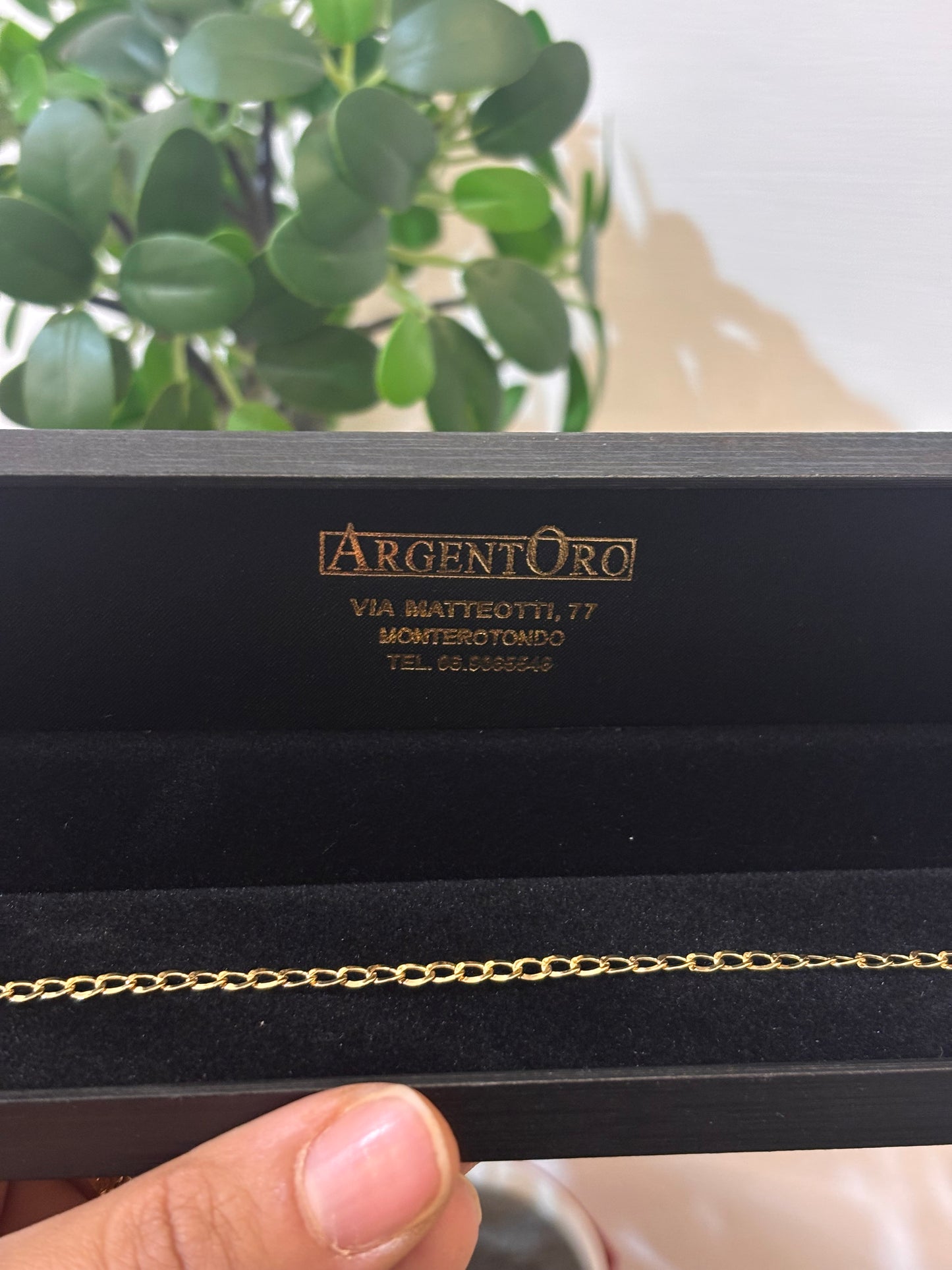 Bracciale Uomo Maglia Groumette Oro Giallo 18 Carati