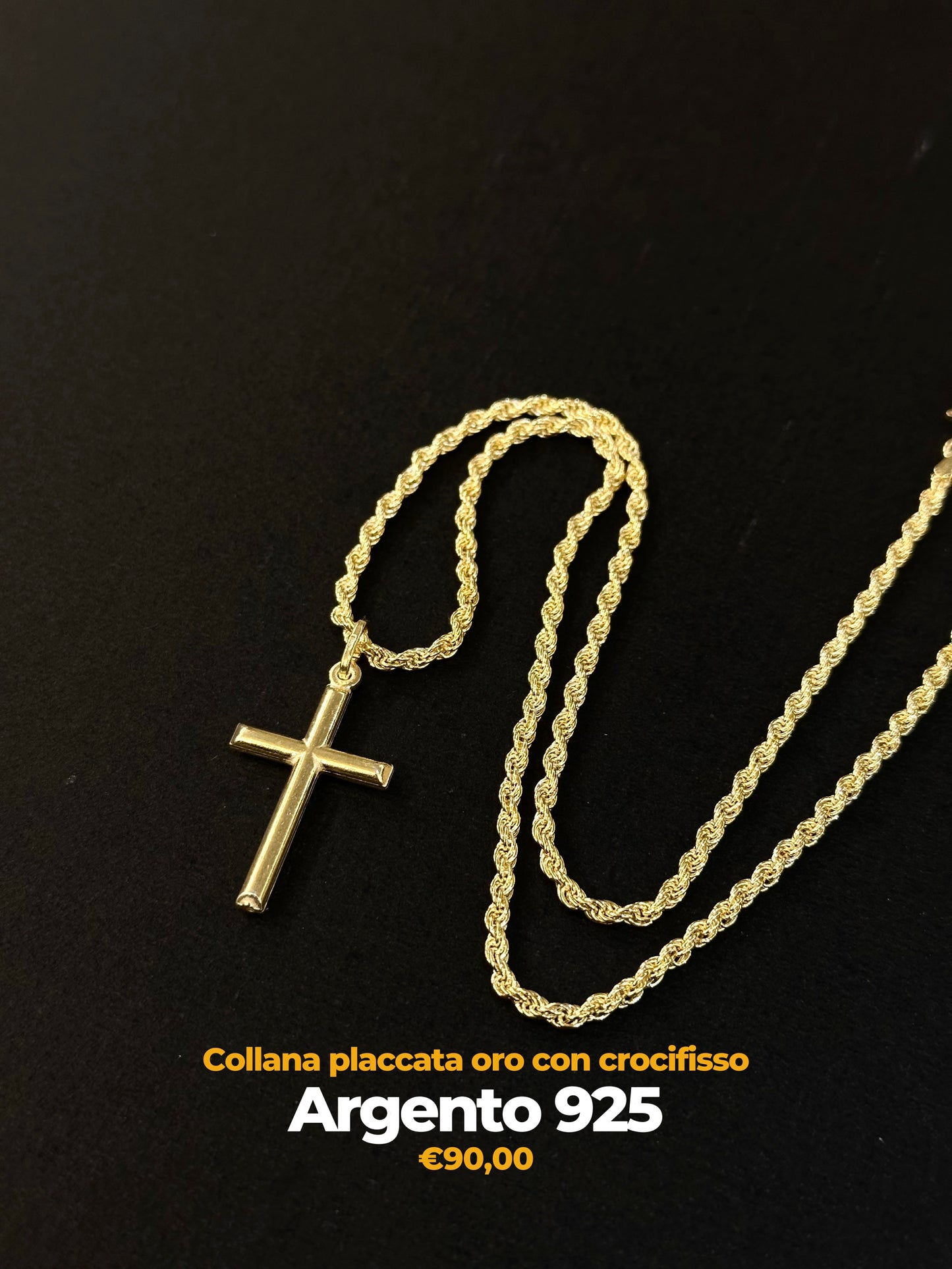Collana crocifisso