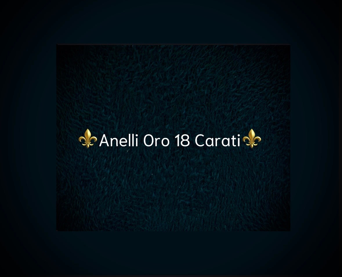 ⚜️Anelli Oro 18 Carati⚜️