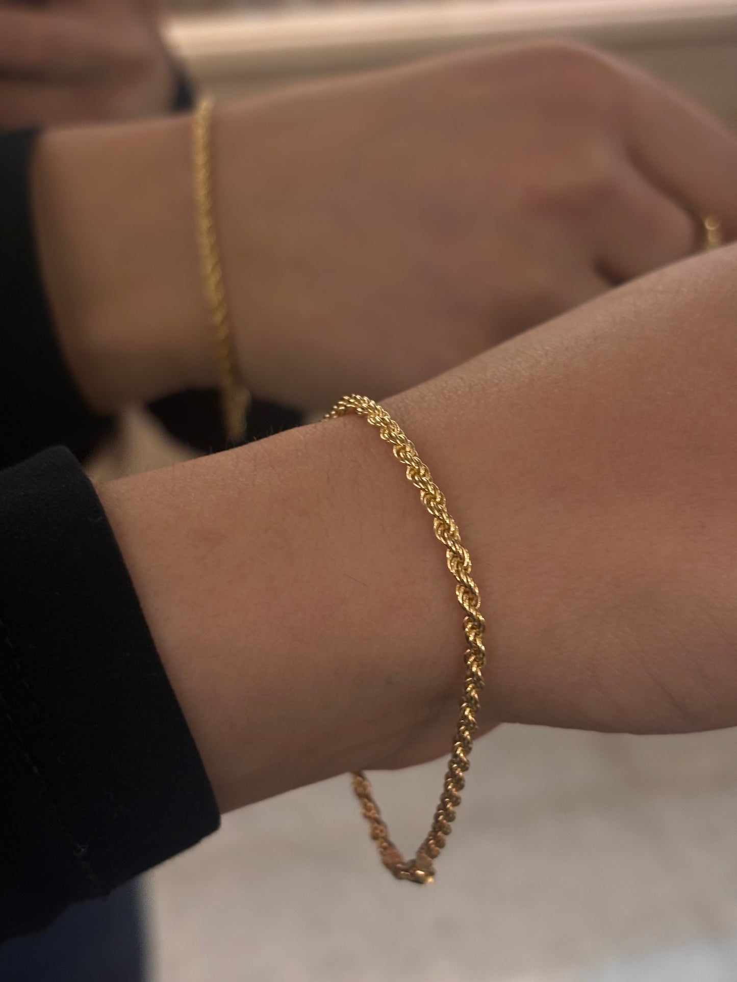 Bracciale Corda Gold