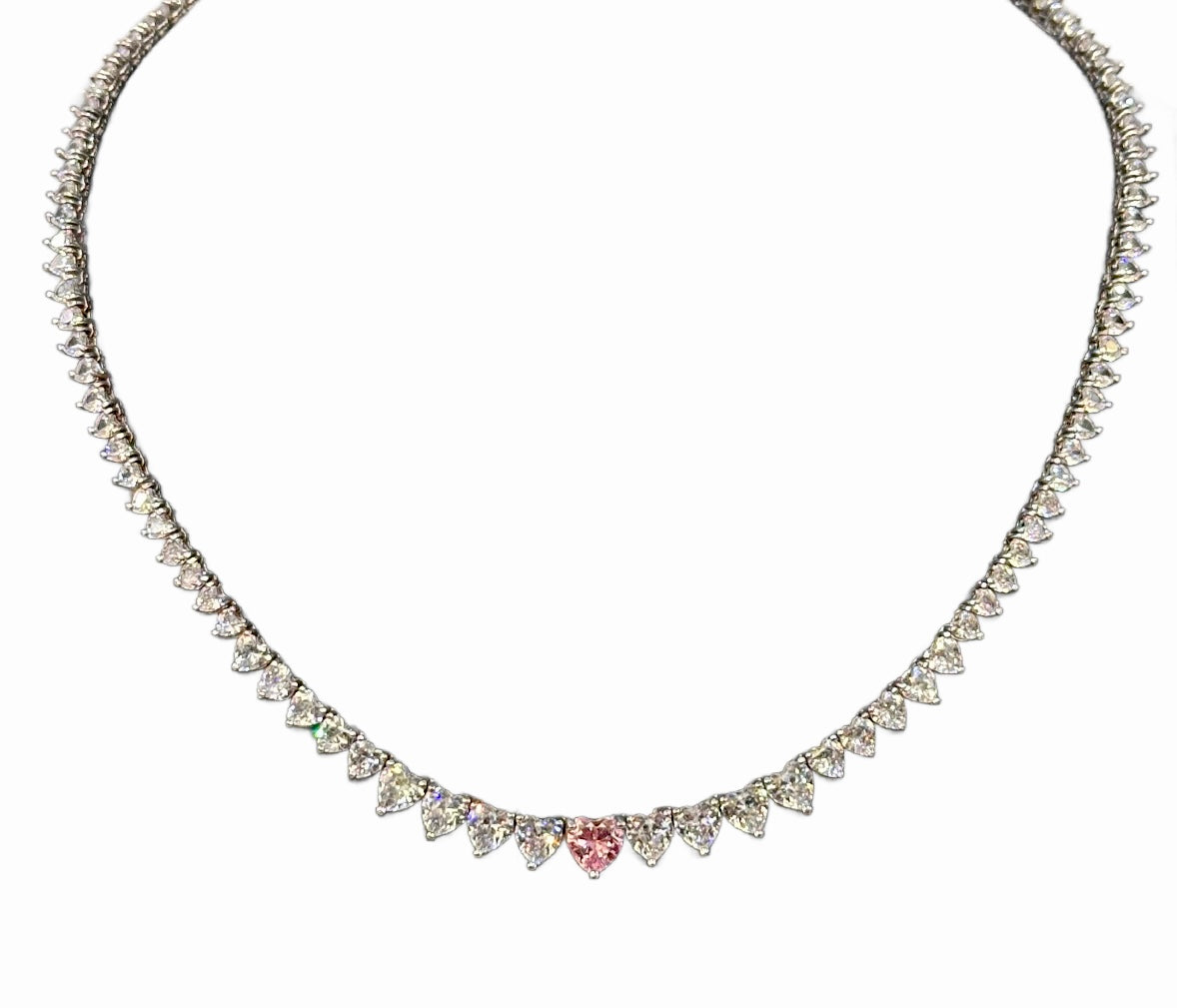 Collana Tennis di Cuori