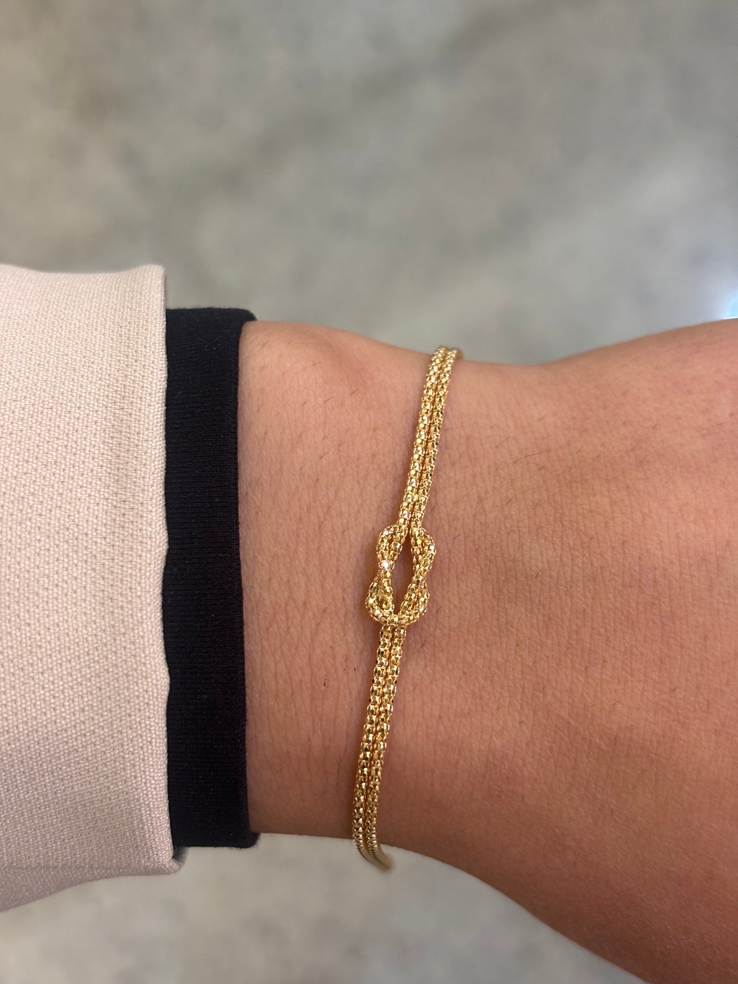 Bracciale Nodo Oro 18 Carati