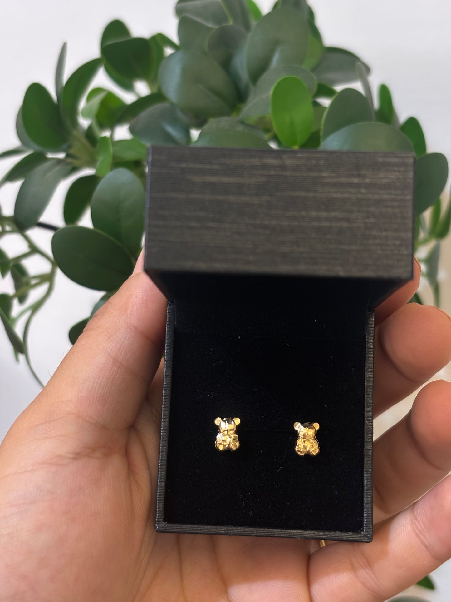 Orecchini Teddy Oro Giallo 18 Carati