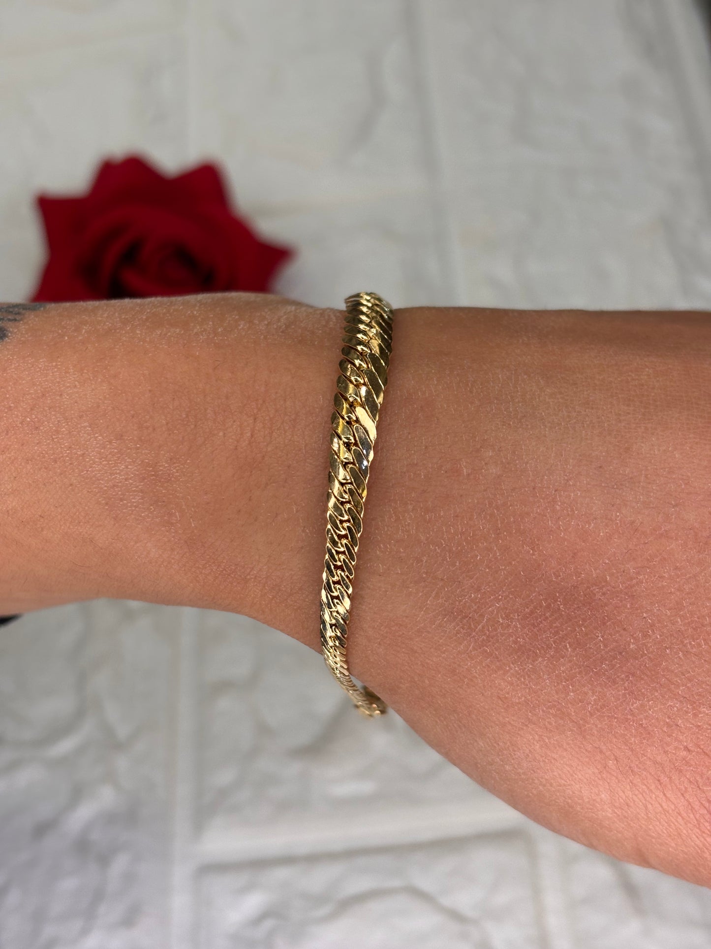 Bracciale Piattina Oro Giallo 18 Carati
