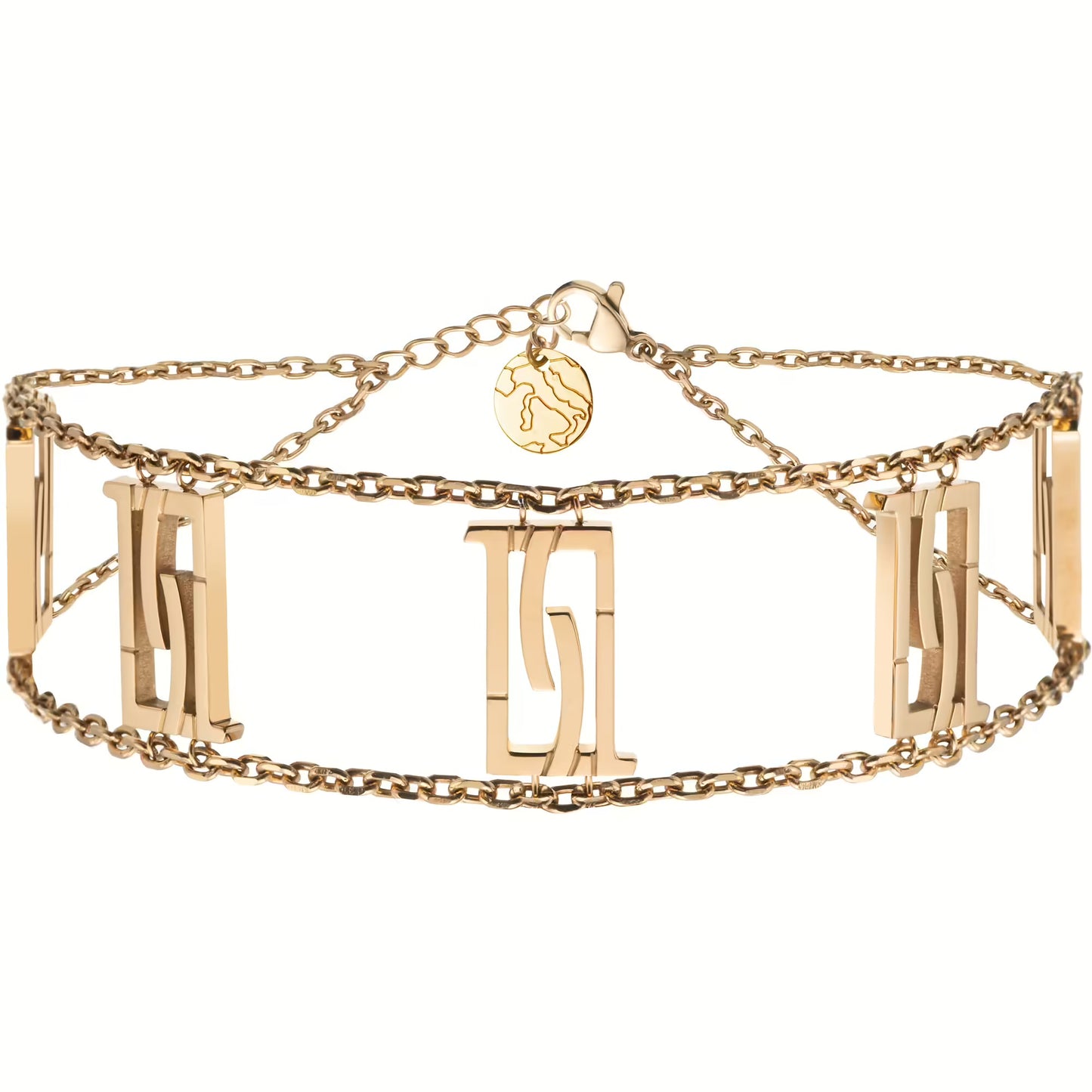 Bracciale donna gioielli Alviero Martini Prima Classe Lombard Str
ACJ0058YG